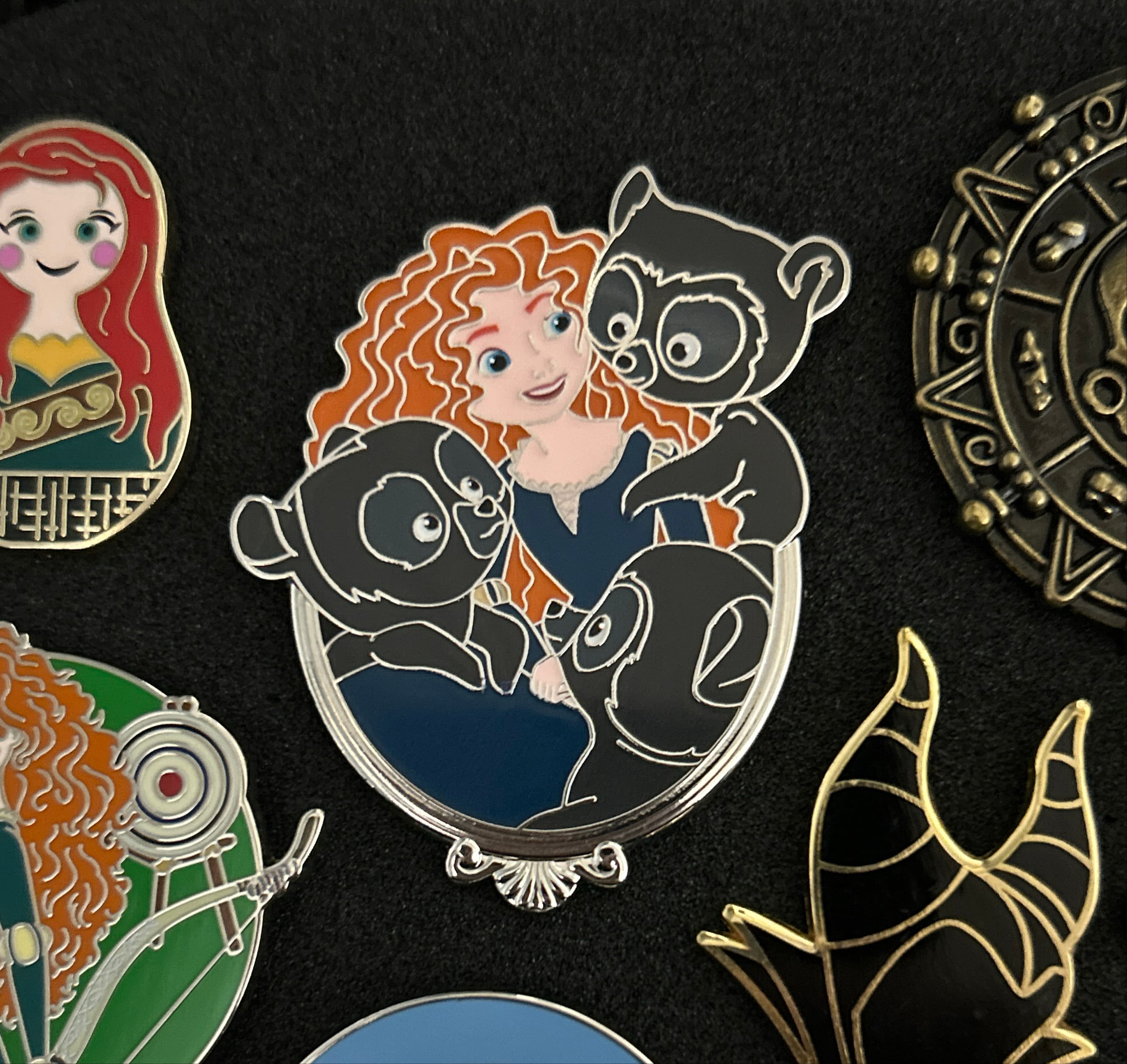 Merida and Bear Cubs - Princess Portraits Series front