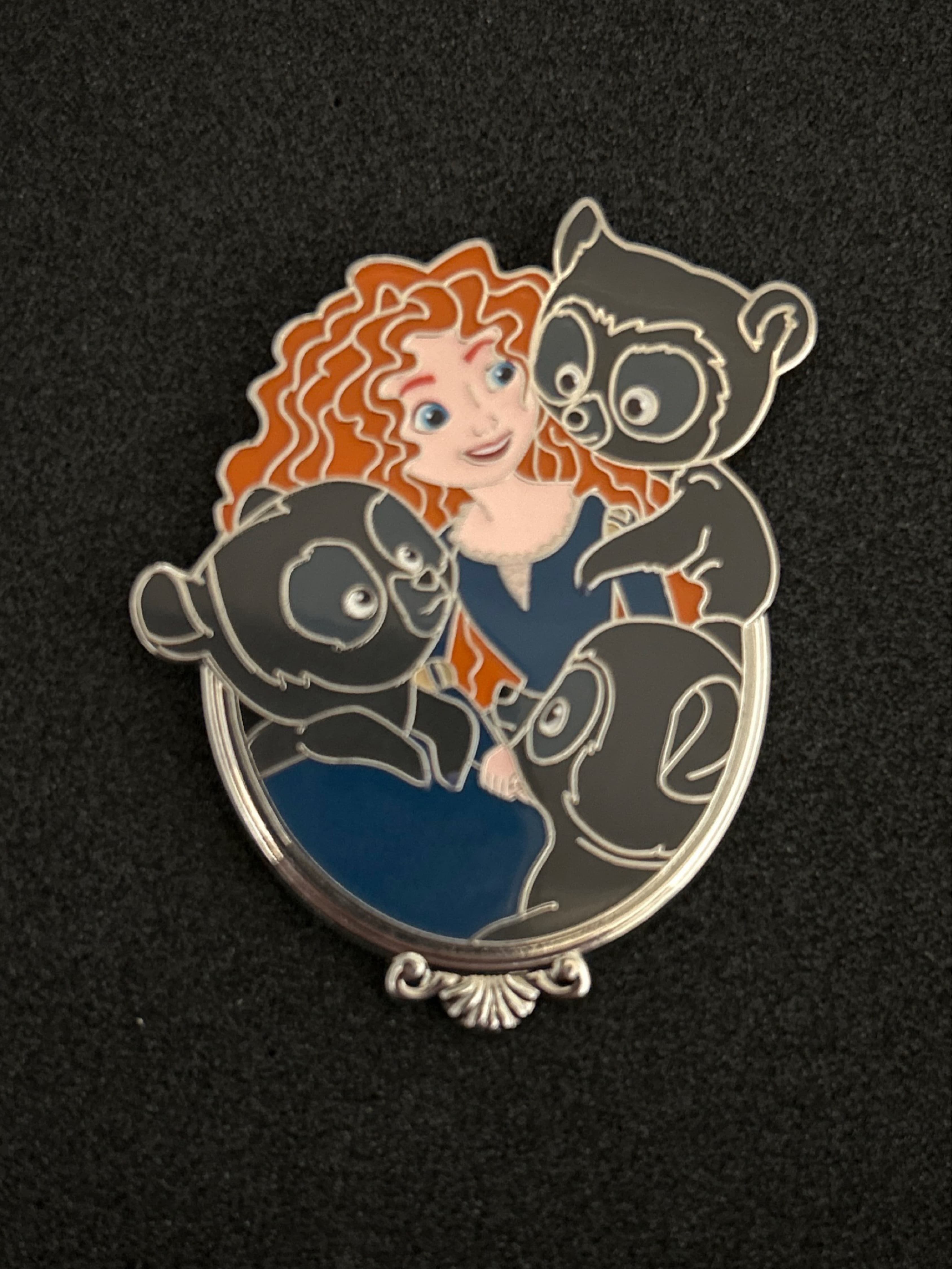 Merida and Bear Cubs - Princess Portraits Series front