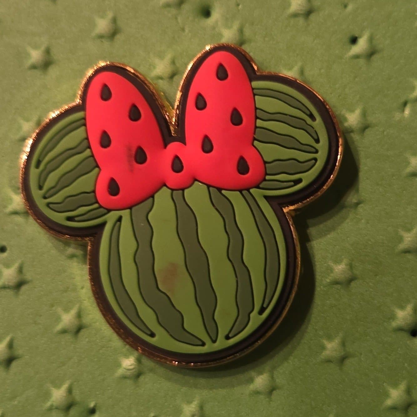 Minnie Mouse Watermelon Scented Pin front