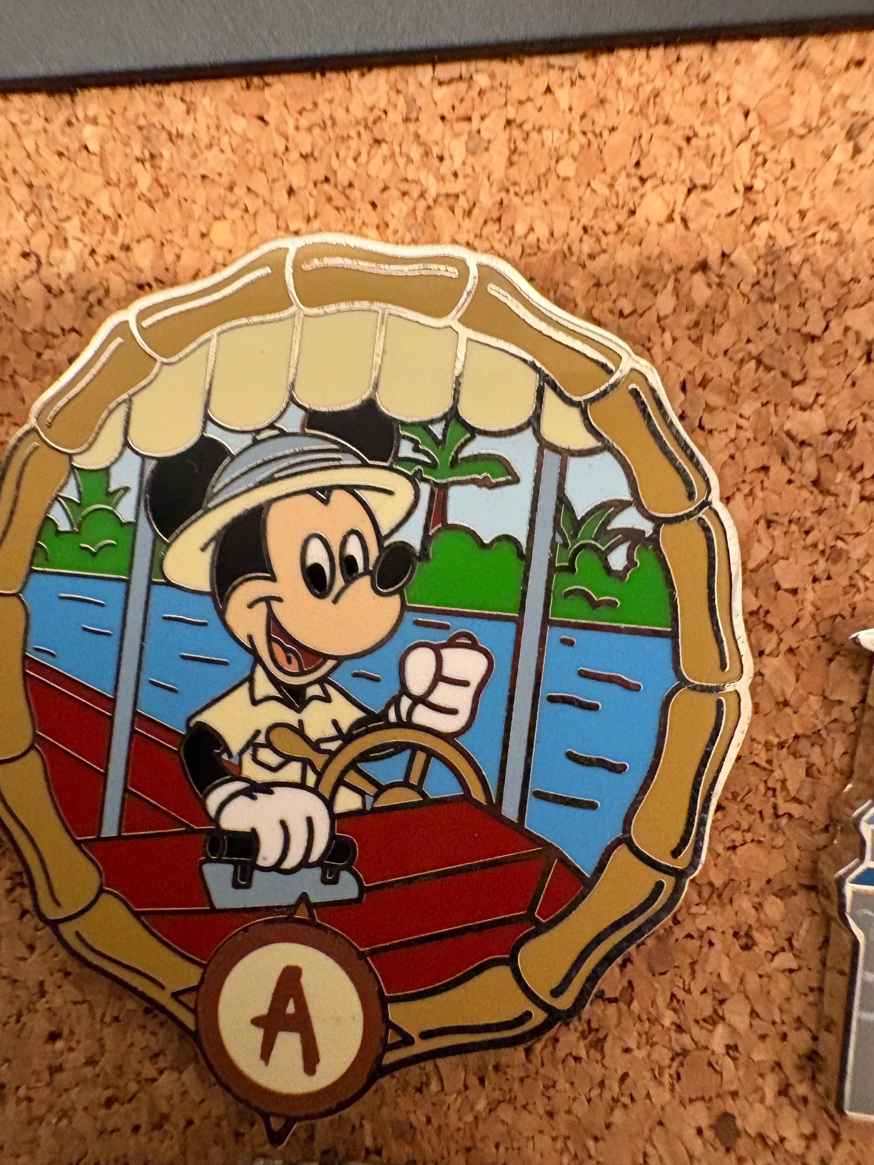 Jungle Cruise Mickey Mouse Pin front