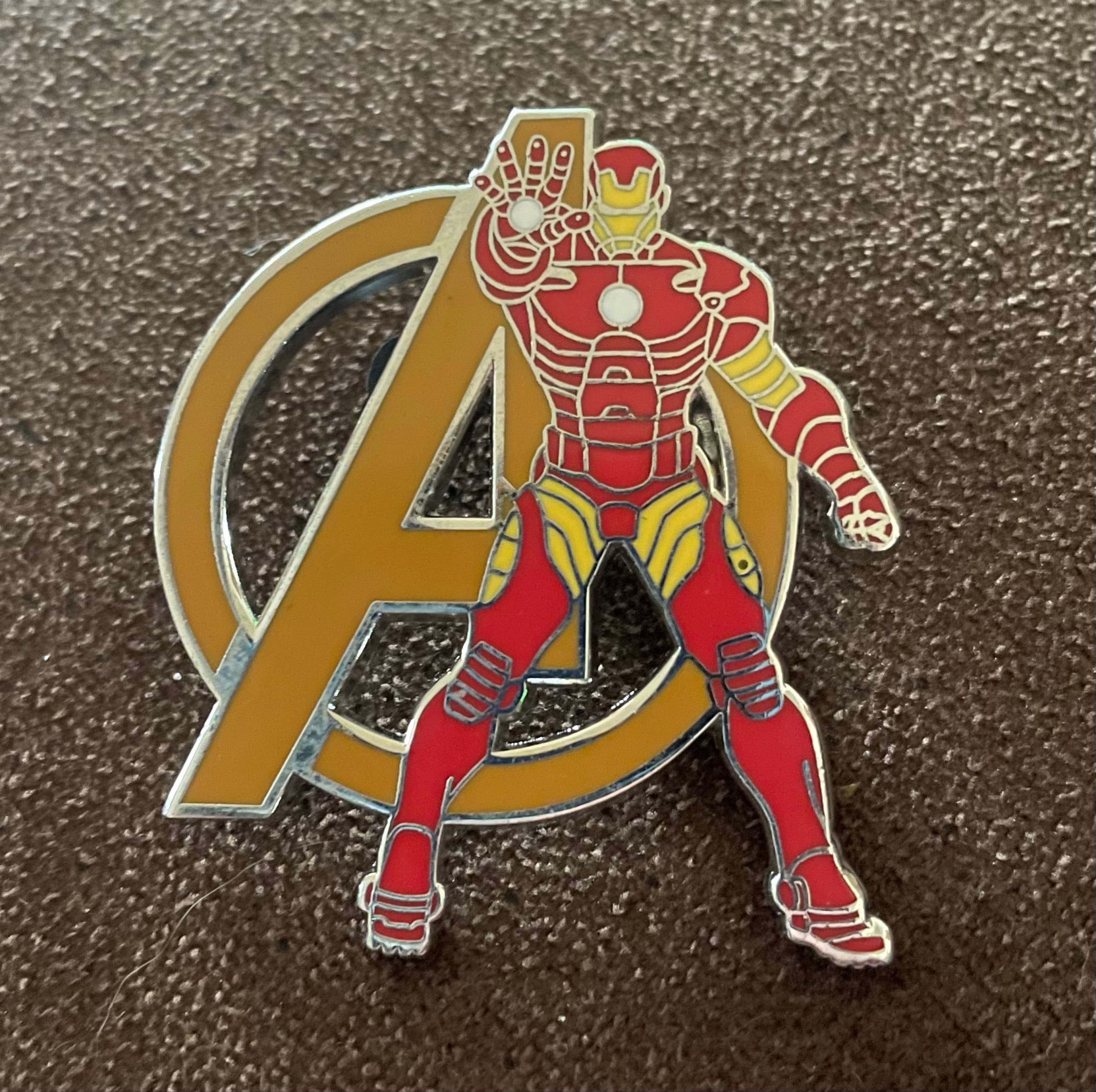 Iron Man Repulsor Blast with Avengers 'A' Logo front
