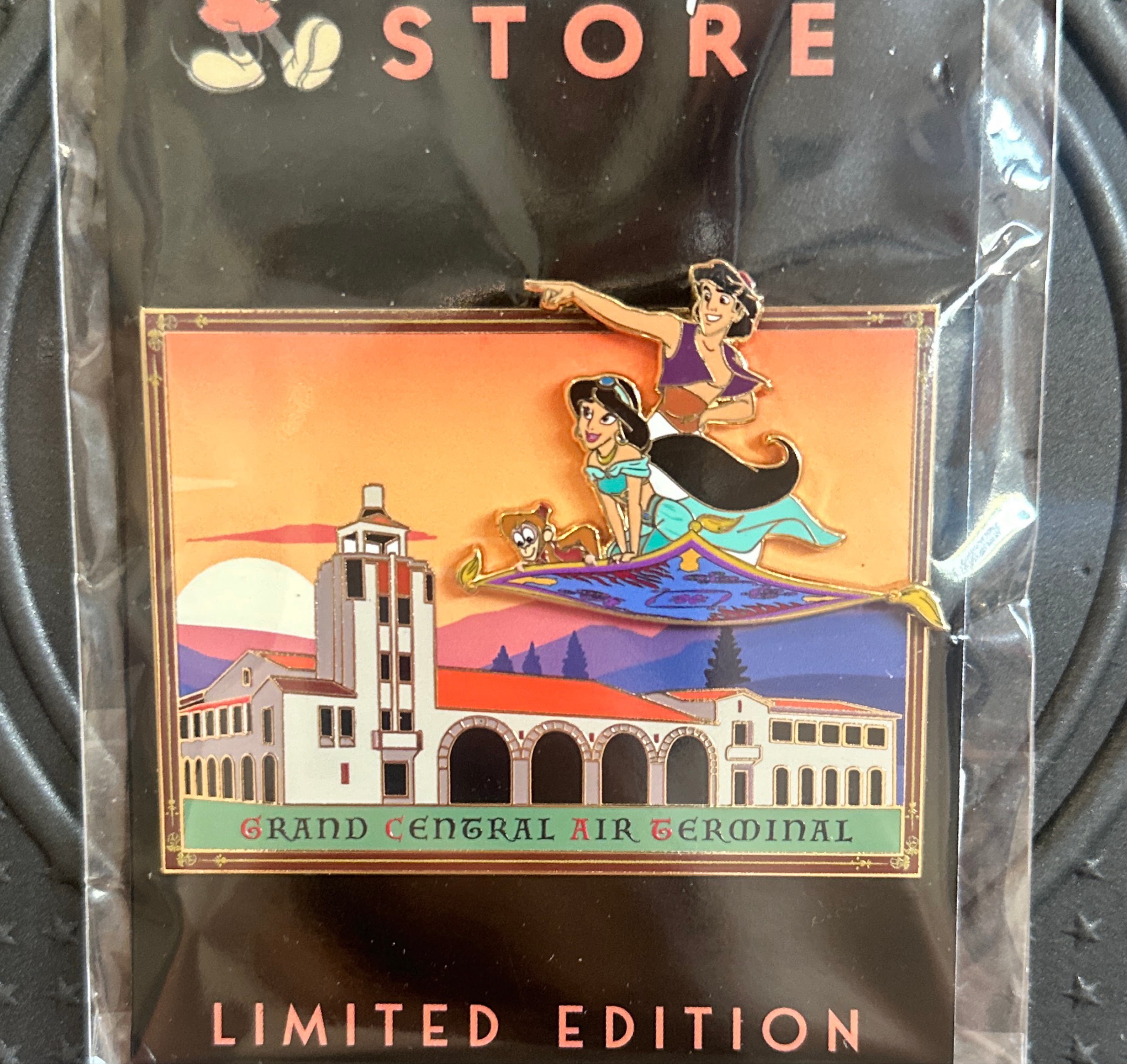 Aladdin, Jasmine, and Abu - Grand Central Air Terminal Series front