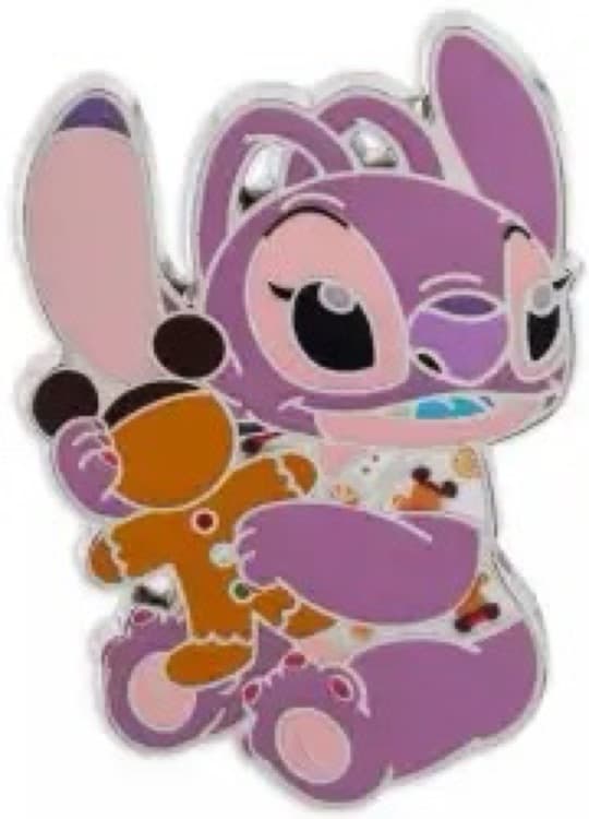 Angel with Gingerbread Man - Stitch Attacks Snacks Series front