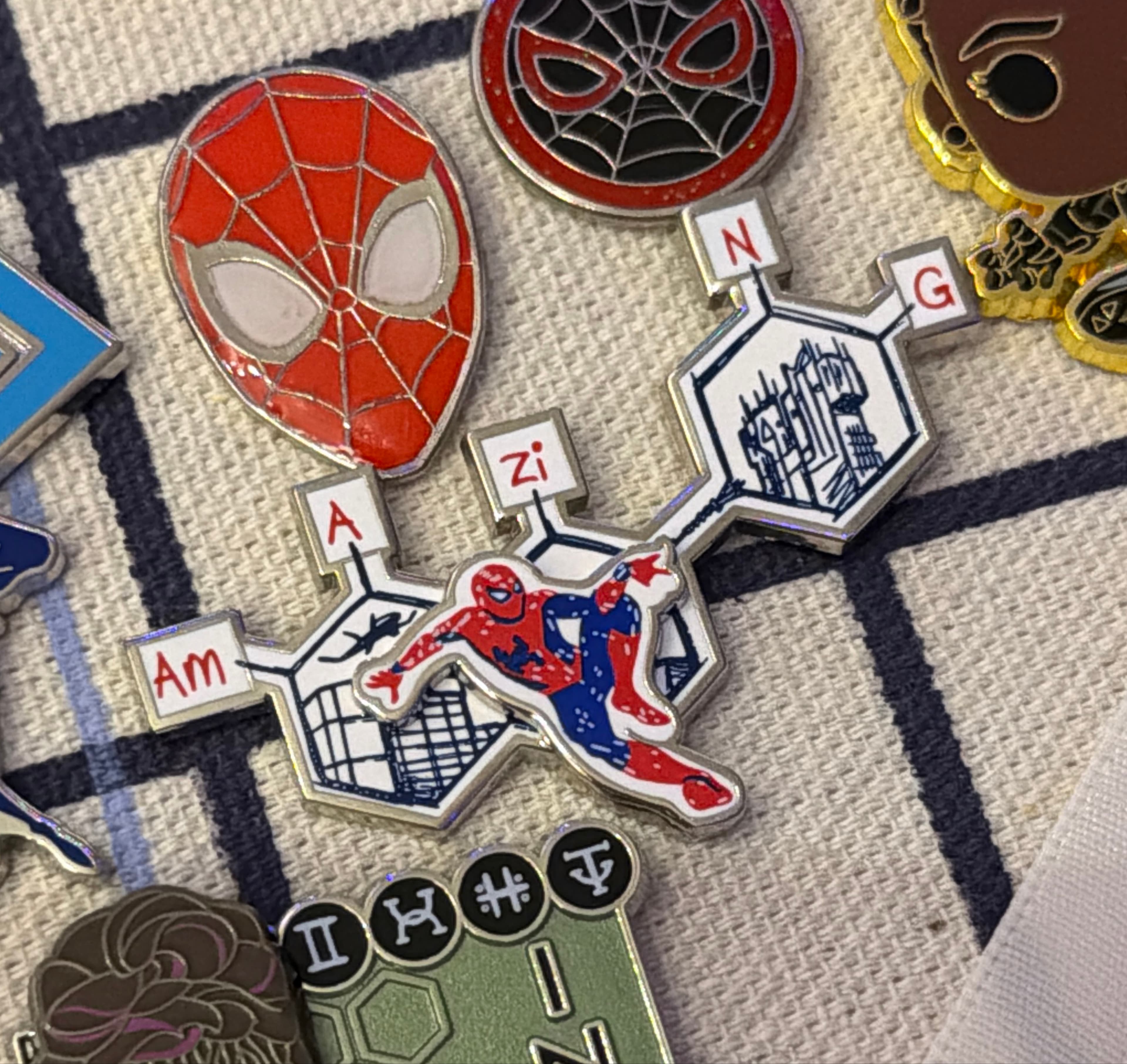Spider-Man AMAZING Chemicals Worldwide Engineering Pin front