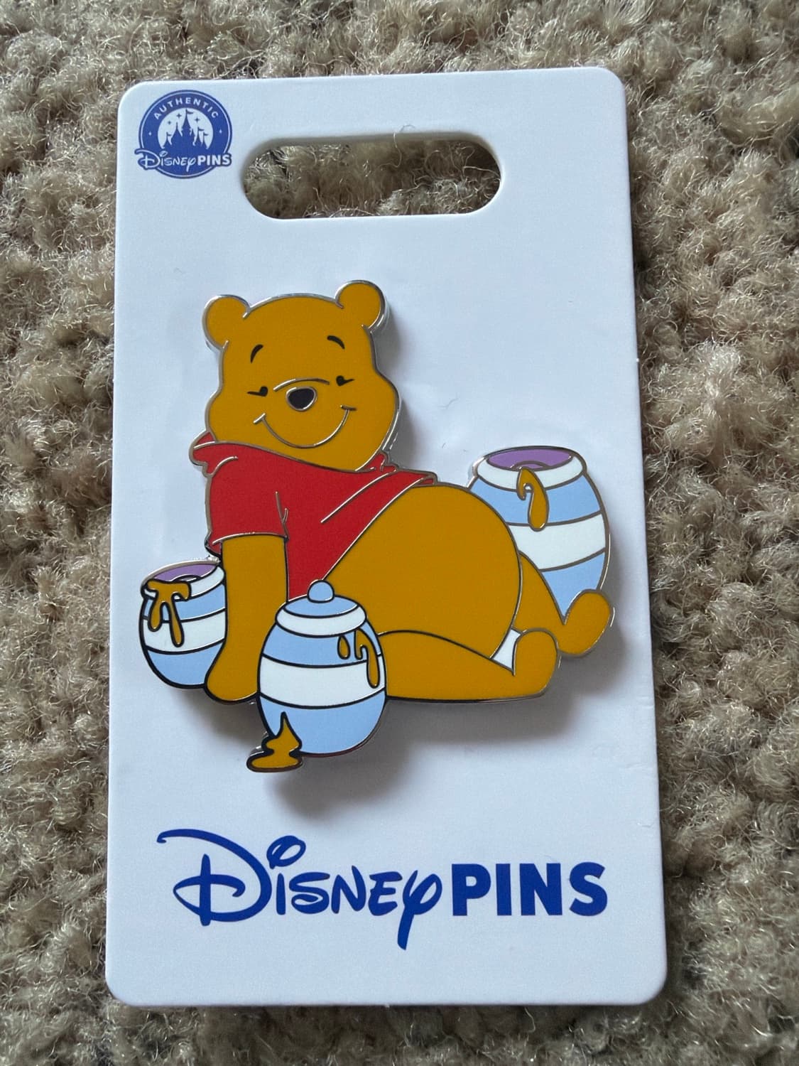 Winnie the Pooh with Honey Pots front