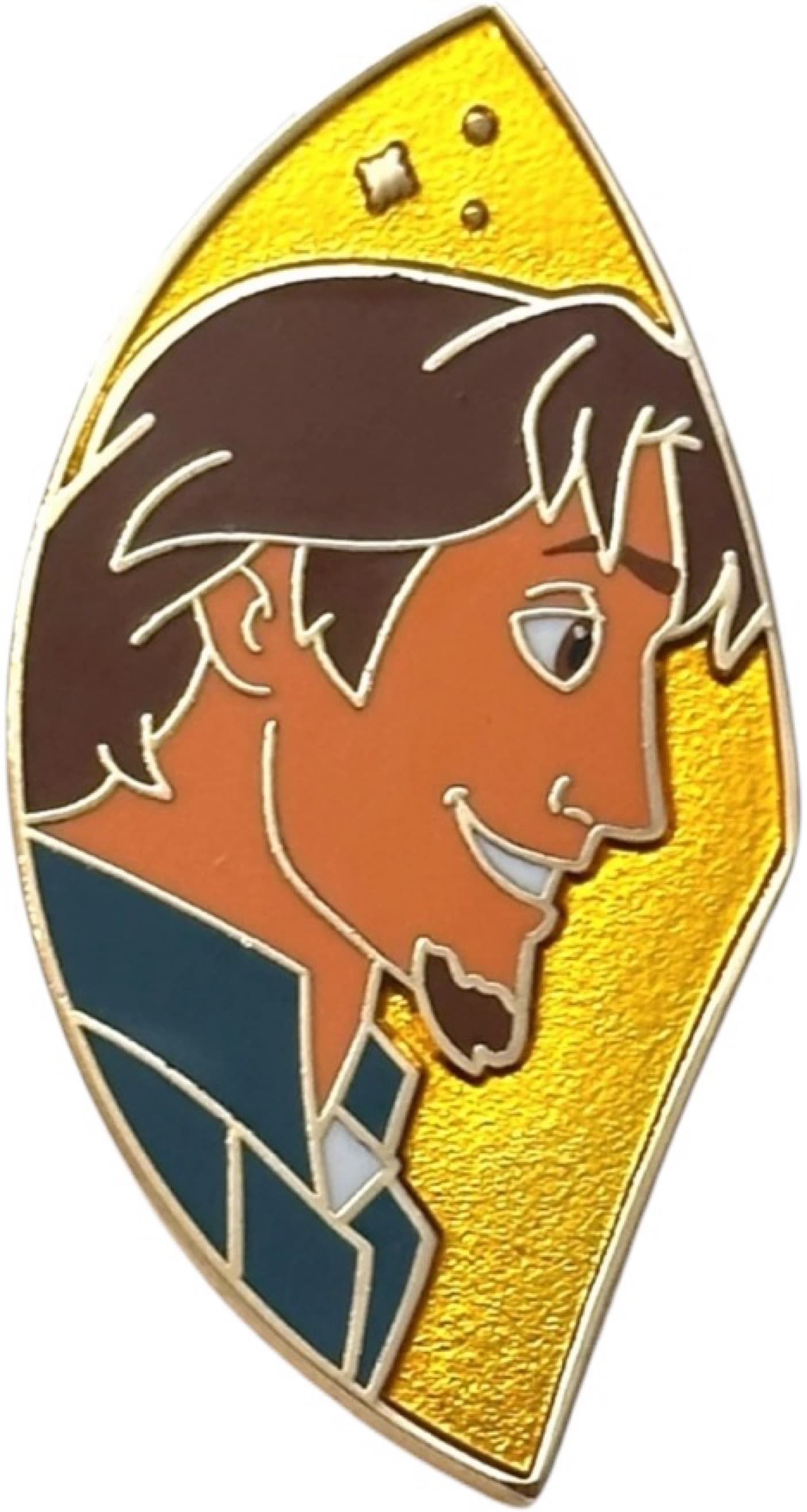 Flynn Rider Corona Sun Puzzle Piece front