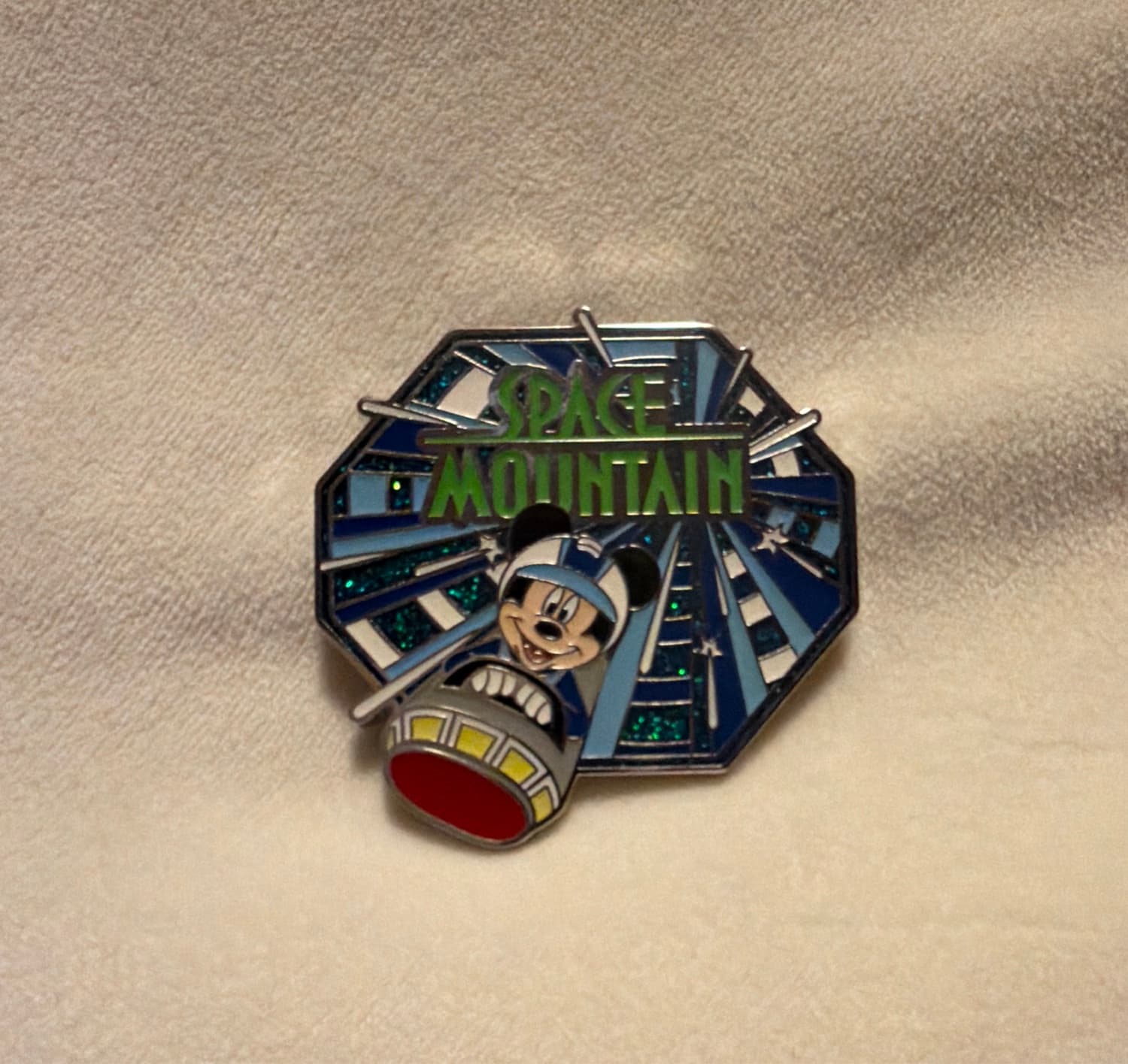 Mickey Mouse Space Mountain Ride front