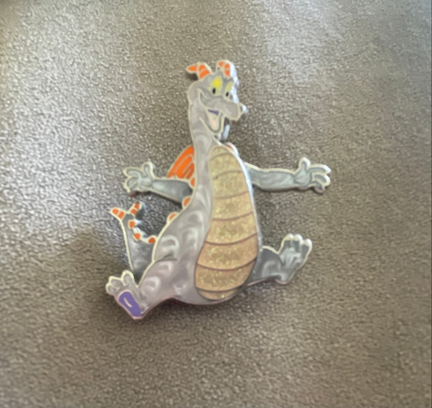 Figment With Moveable Arms and Glitter Belly - Journey Into Imagination front
