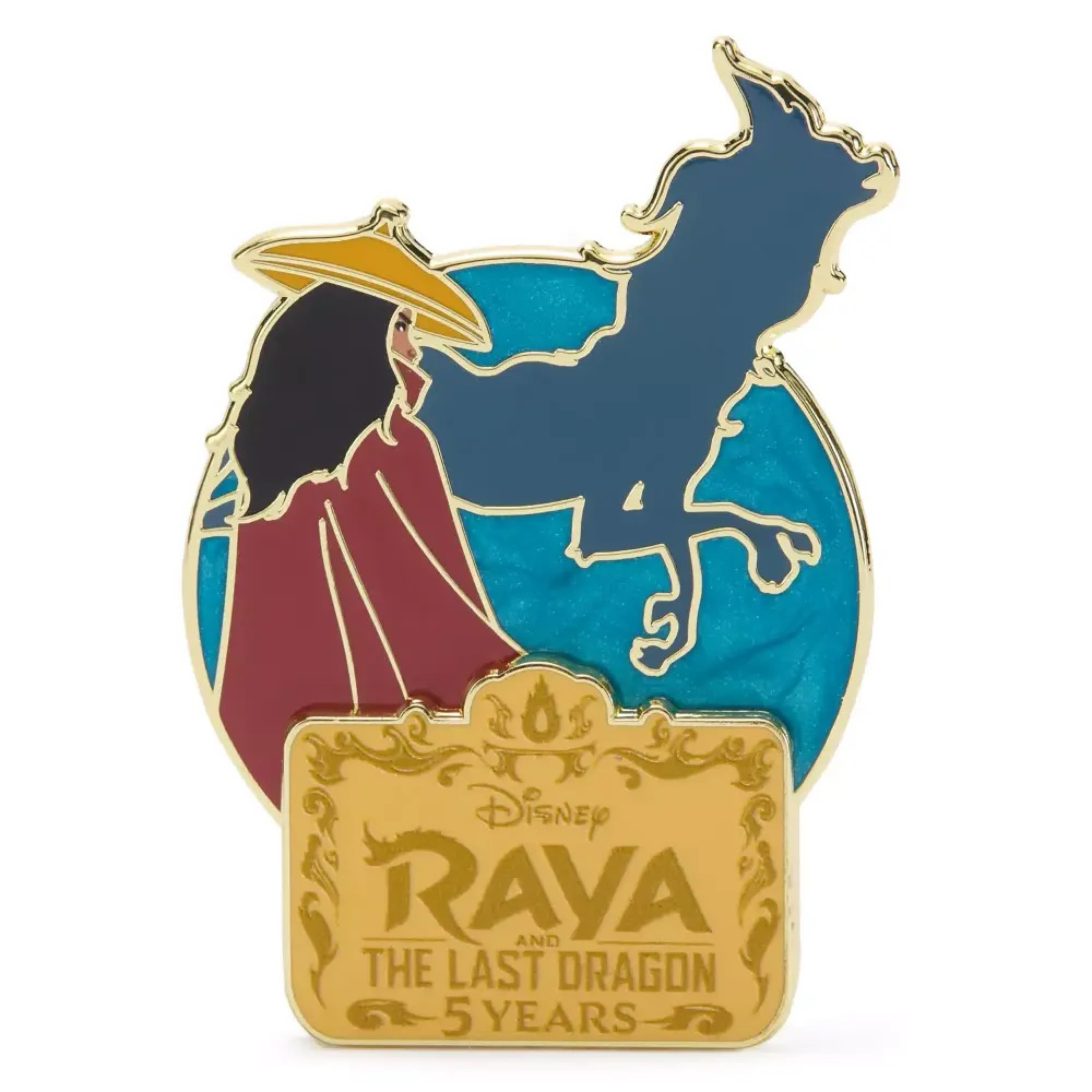 Raya and Sisu Silhouette front