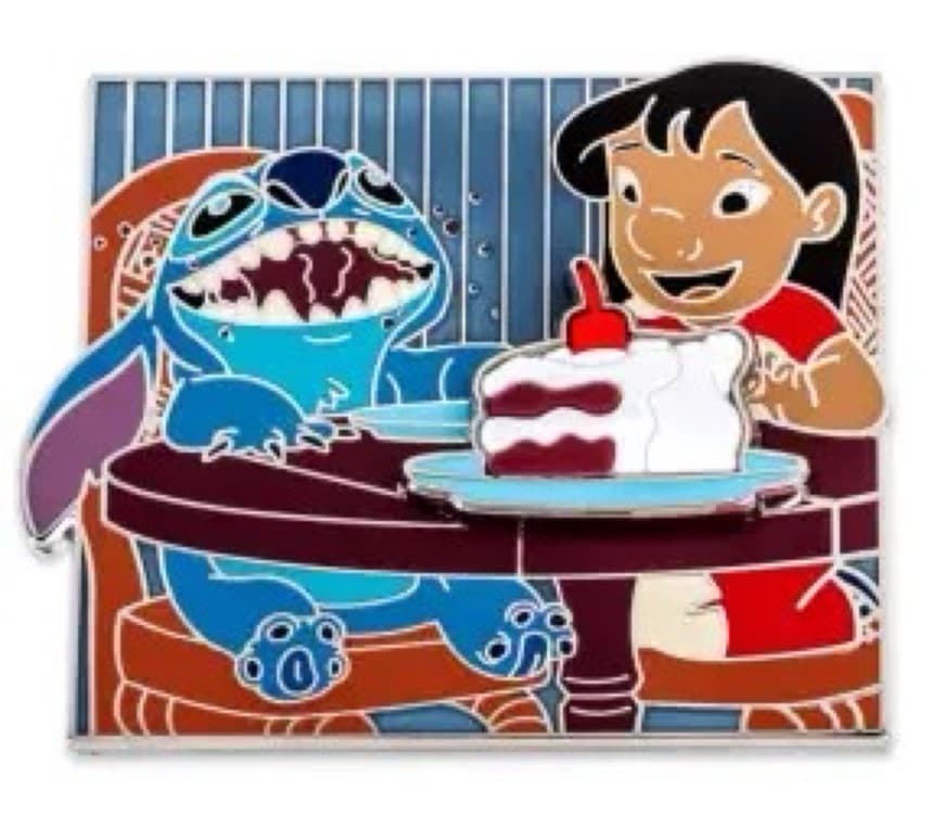Lilo & Stitch with Cake front
