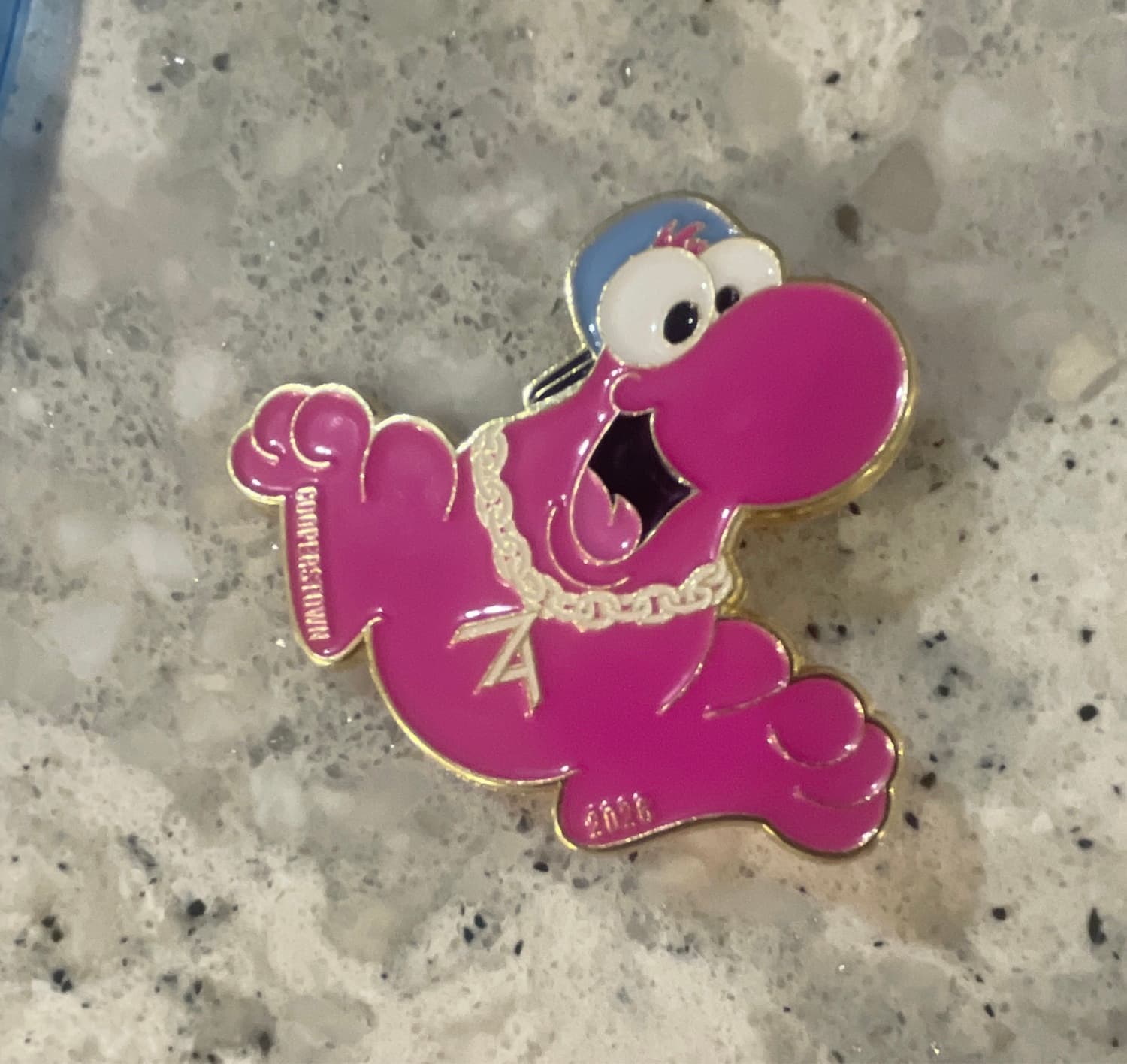 Phillie Phanatic Cooperstown 2008 Trading Pin front
