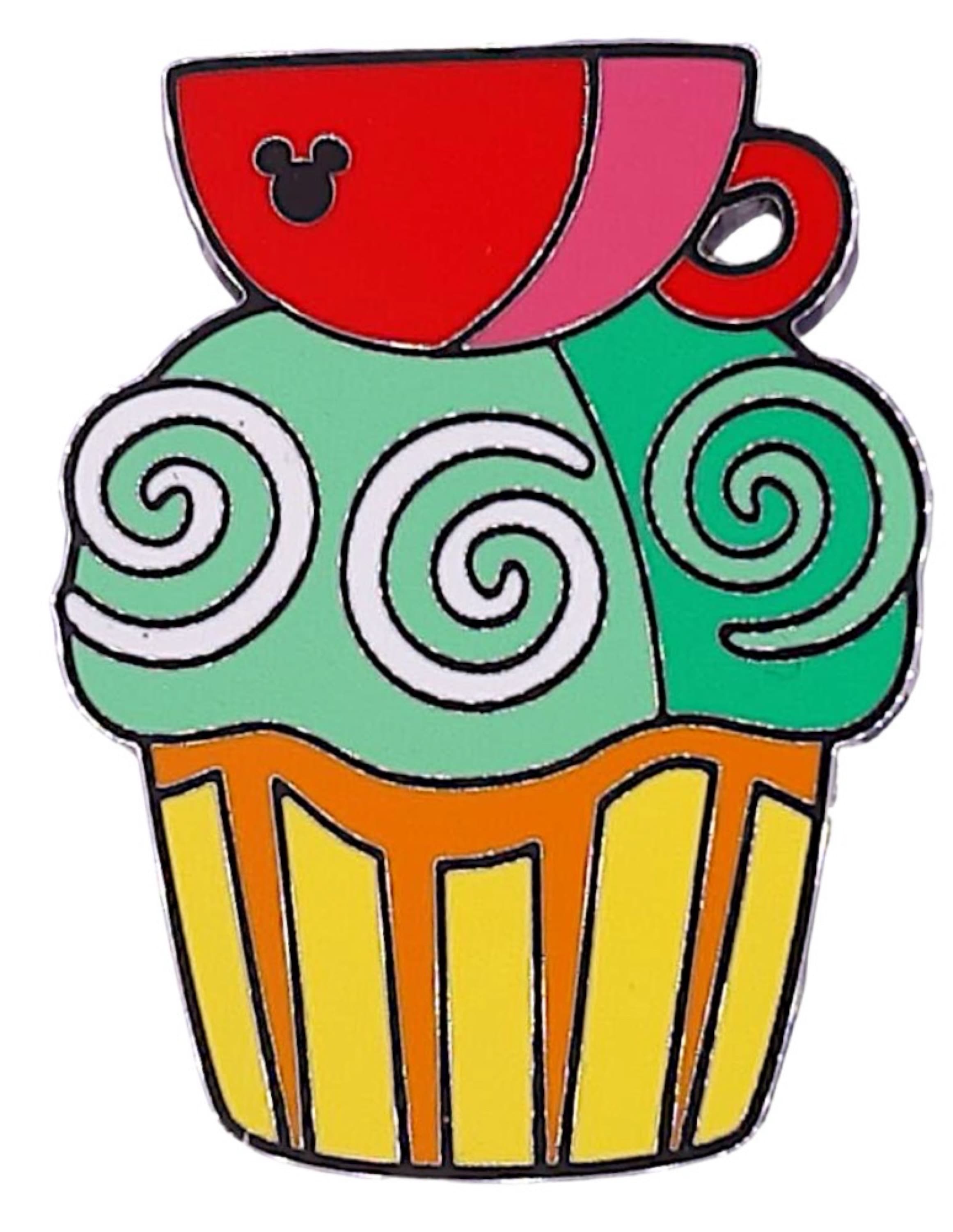 Mad Tea Party Cupcake front