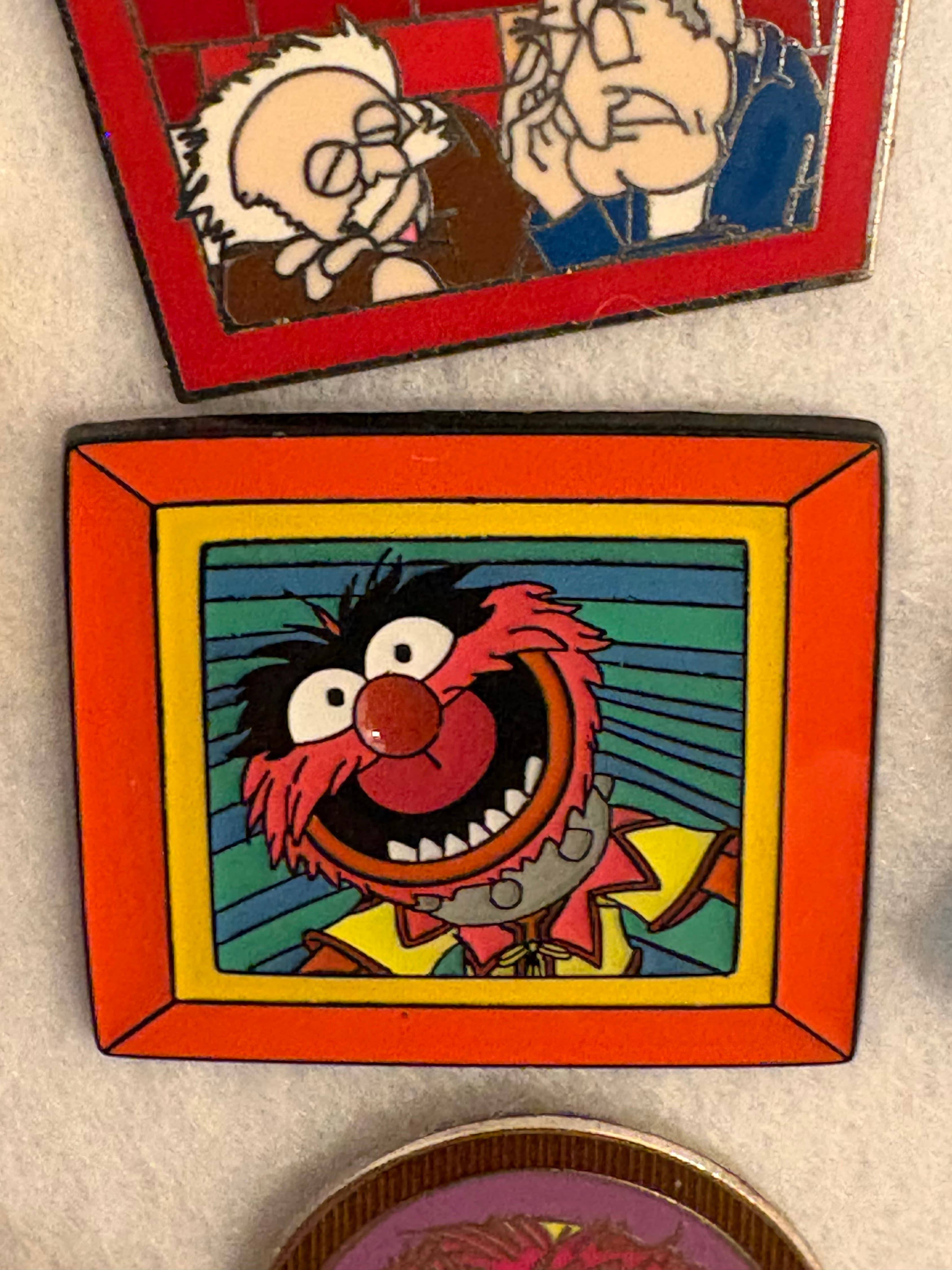 Animal Muppets Framed Characters Loungefly Pin front