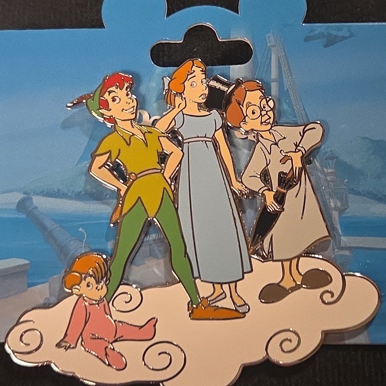 Peter Pan and the Darlings Flying front