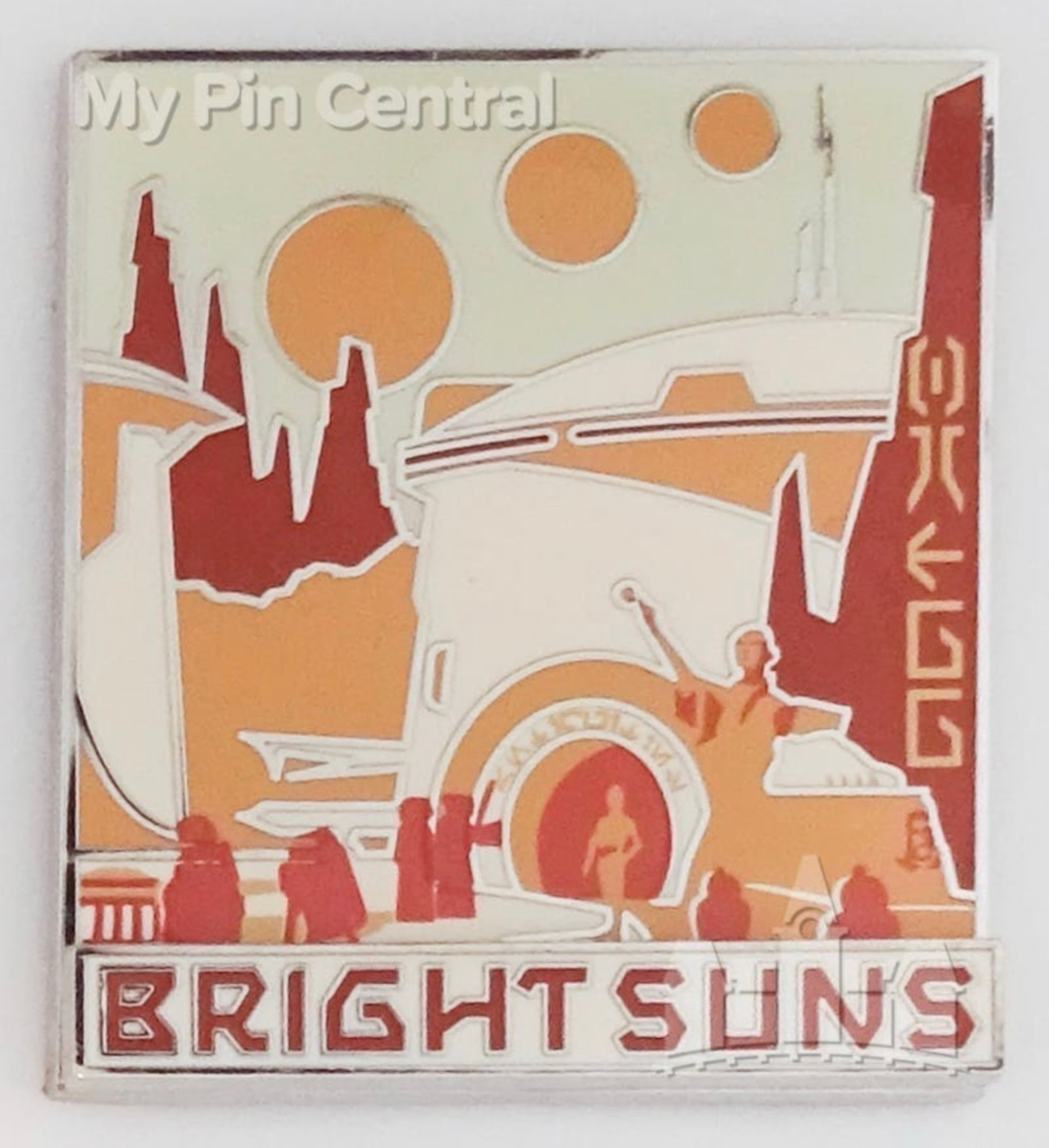 Star Wars - Black Spire Outpost Bright Suns Pin front