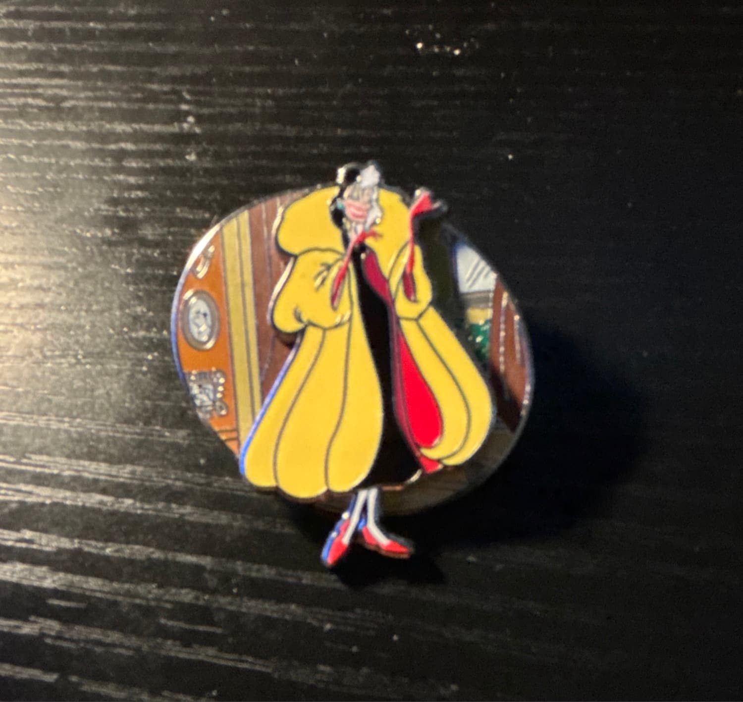 Cruella De Vil Music Series Pin D23 Expo 2022 front