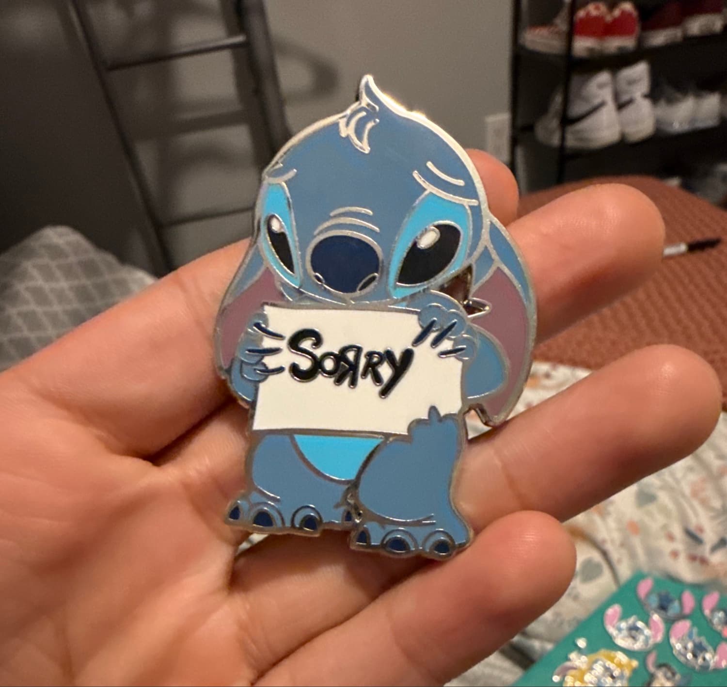 Stitch with Sorry Sign - Lilo & Stitch front