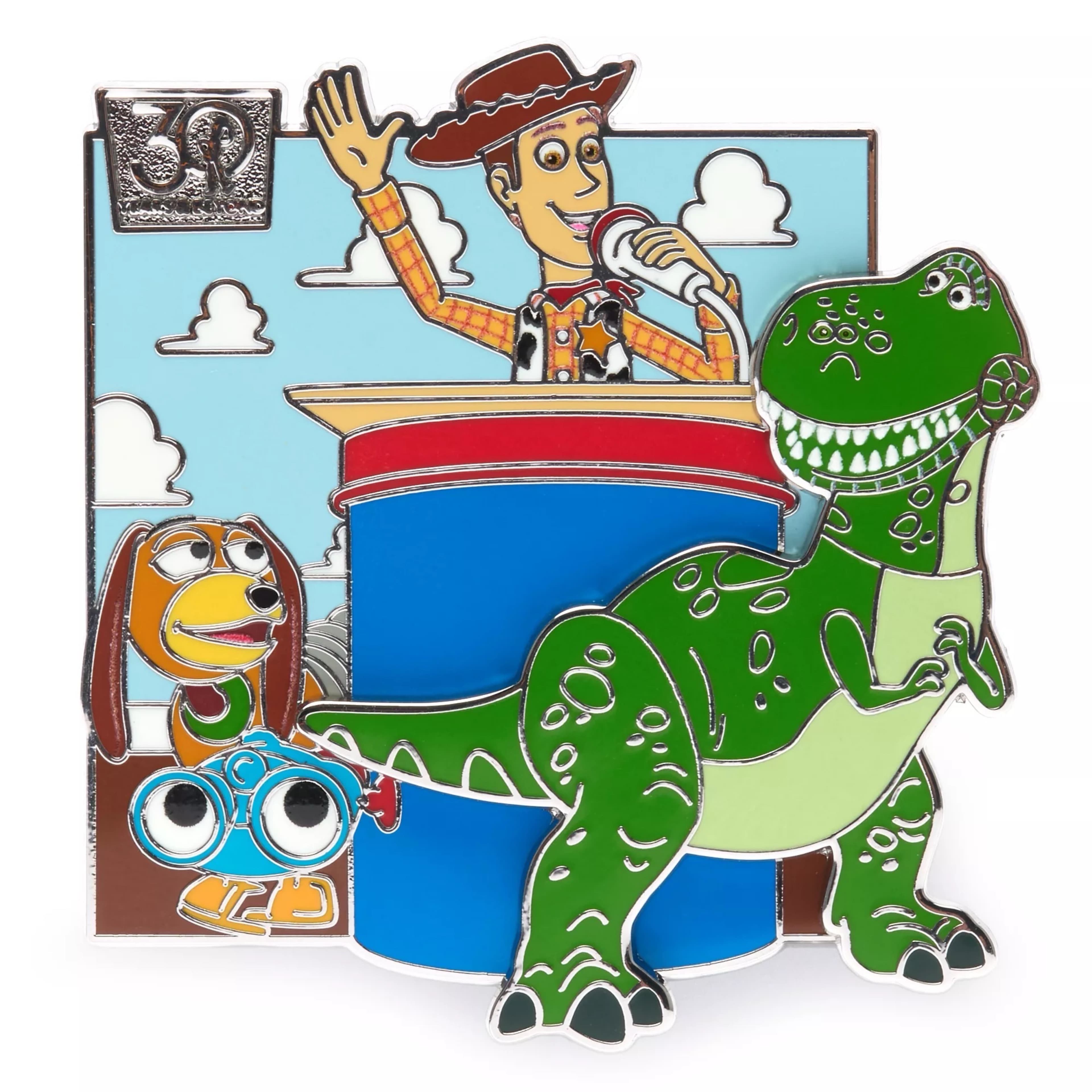Woody Rex Slinky Dog and Lenny front