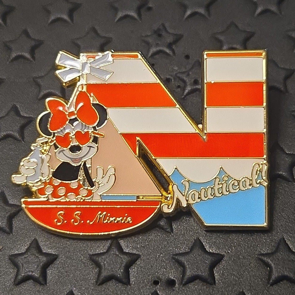 Minnie Mouse N for Nautical S.S. Minnie front