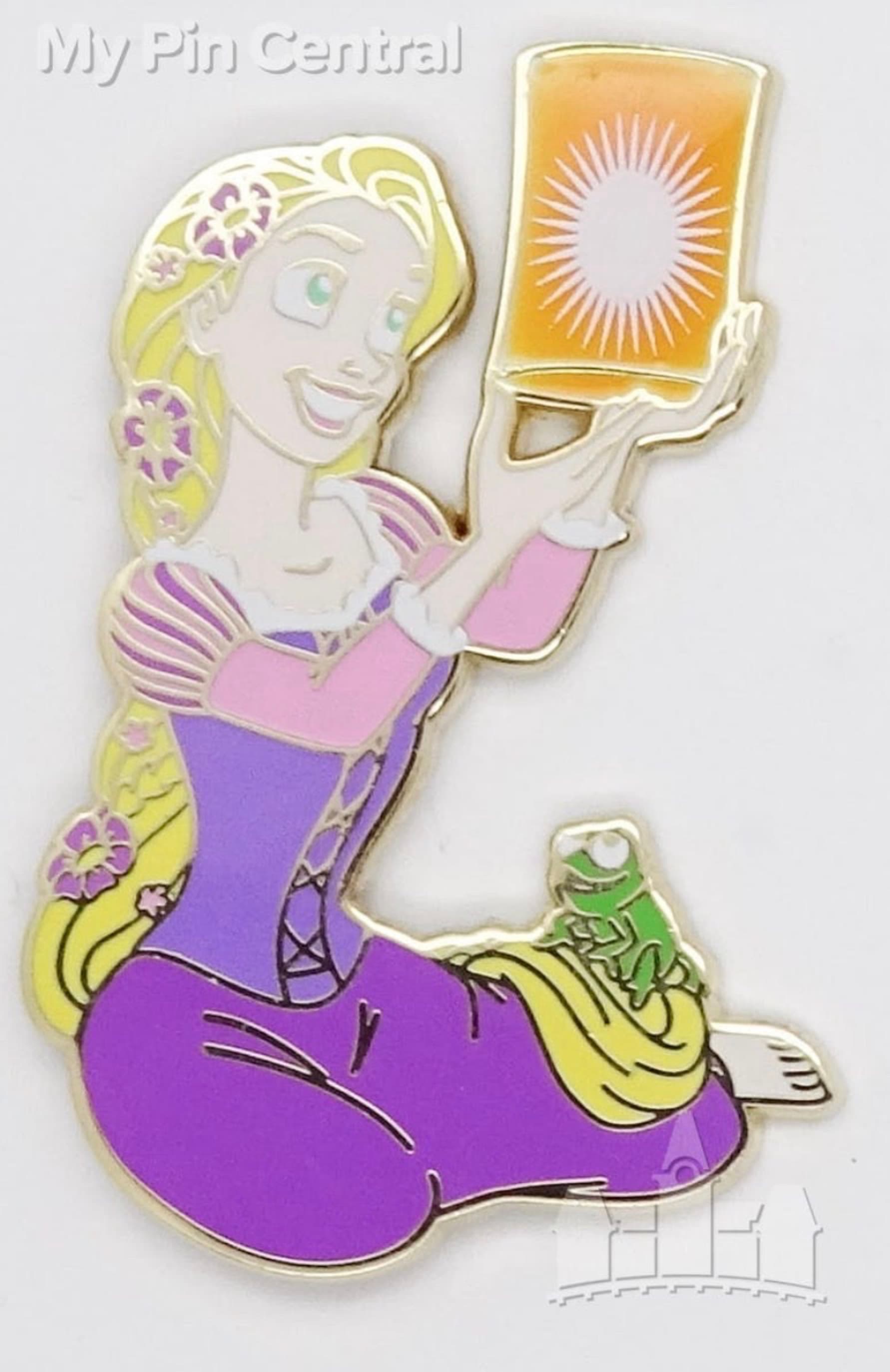Rapunzel with Pascal and Lantern front