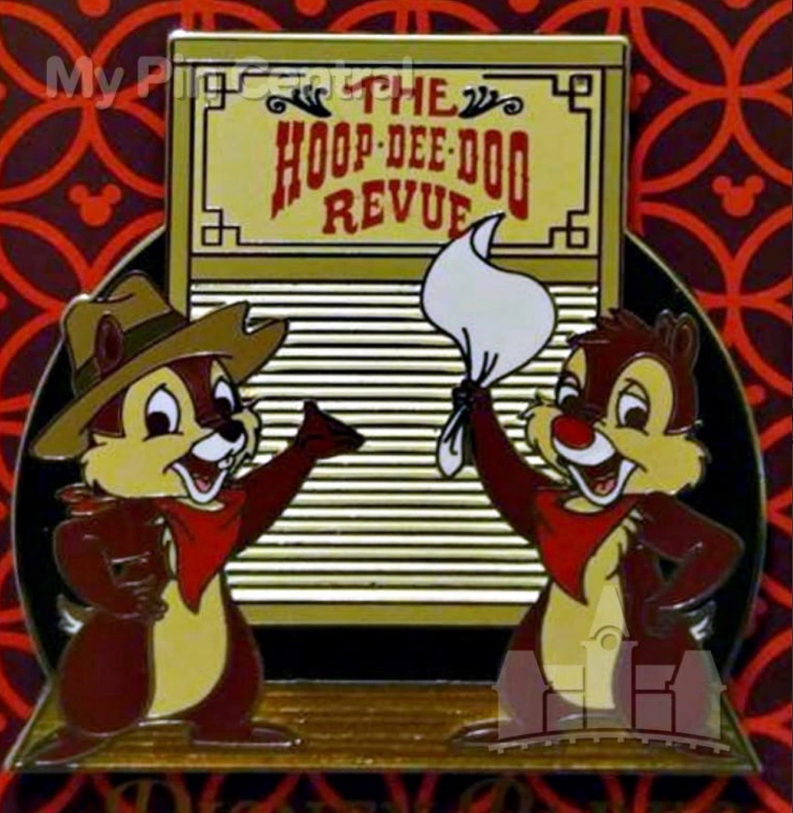 Chip & Dale with Washboard - Hoop-Dee-Doo Musical Revue front
