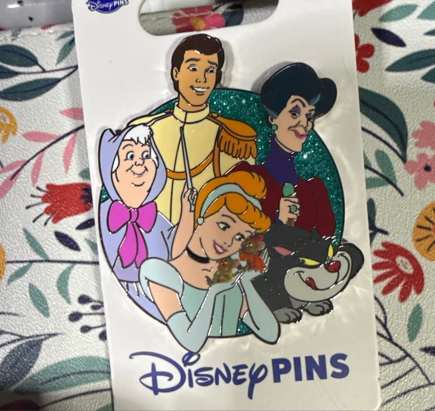 Cinderella Character Group Pin front