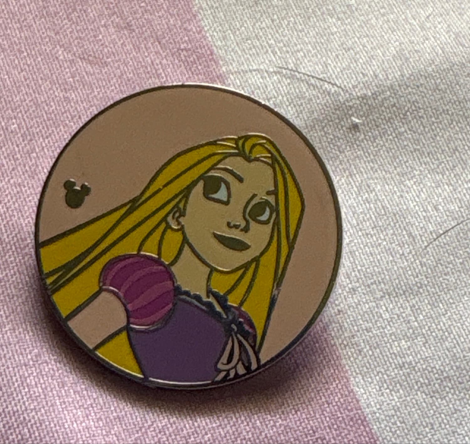 WDW Hidden Mickey 2019 Princesses - Rapunzel front