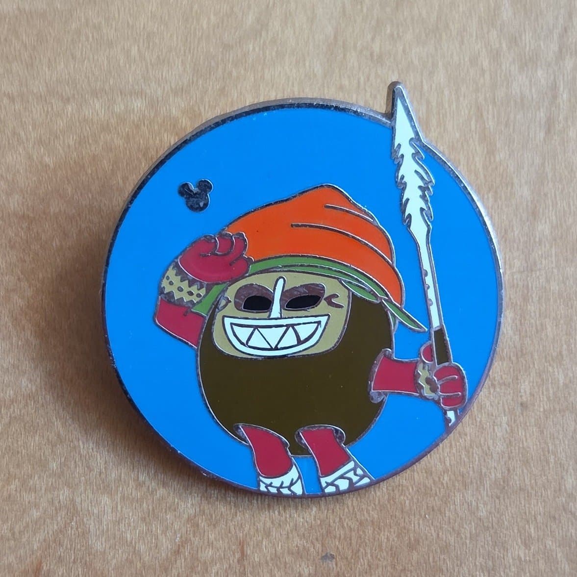 Kakamora Salute with Spear - Moana Hidden Mickey front