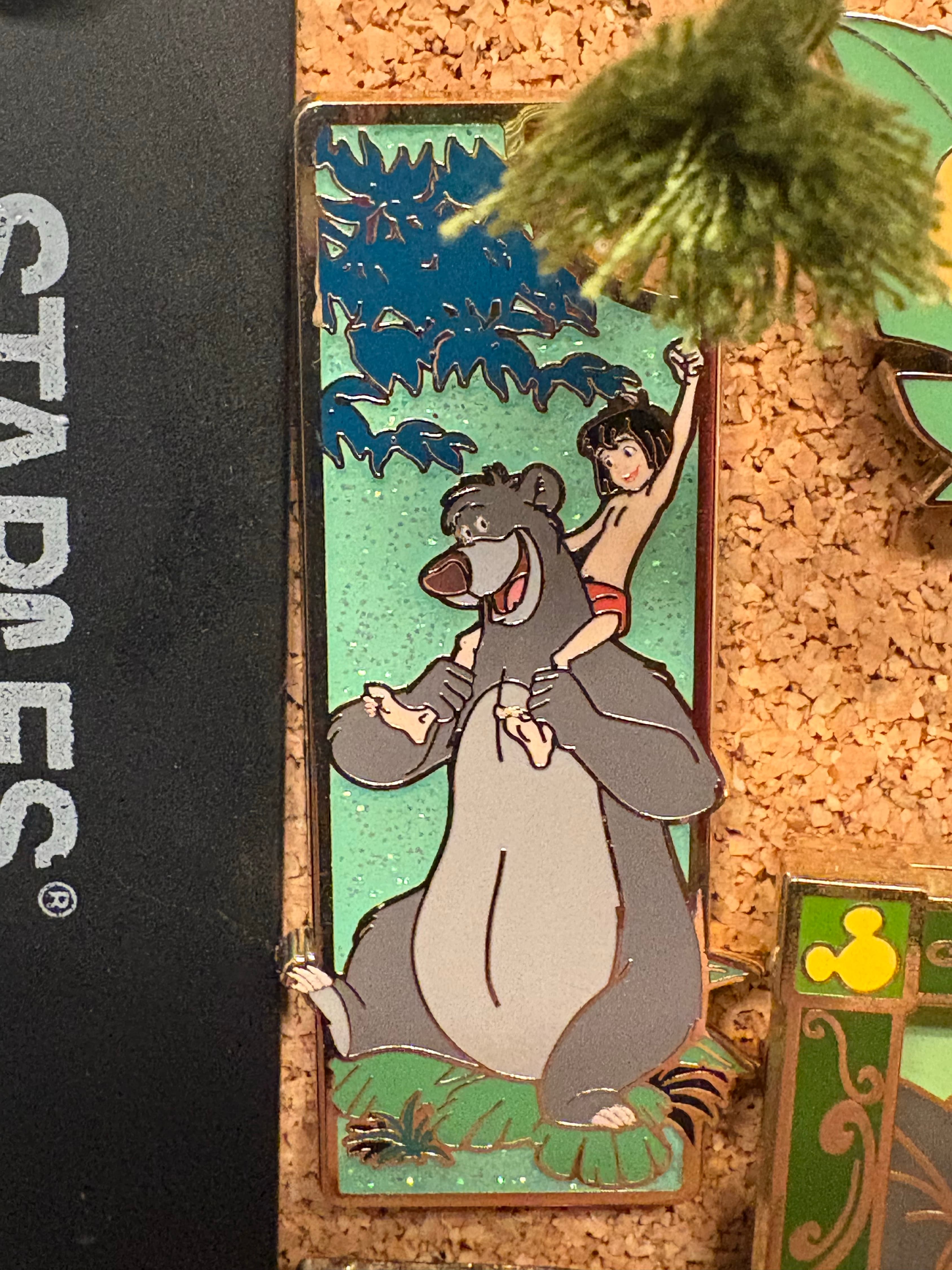 MII - Mowgli and Baloo - Bookmarks with Tassels Mystery Set front