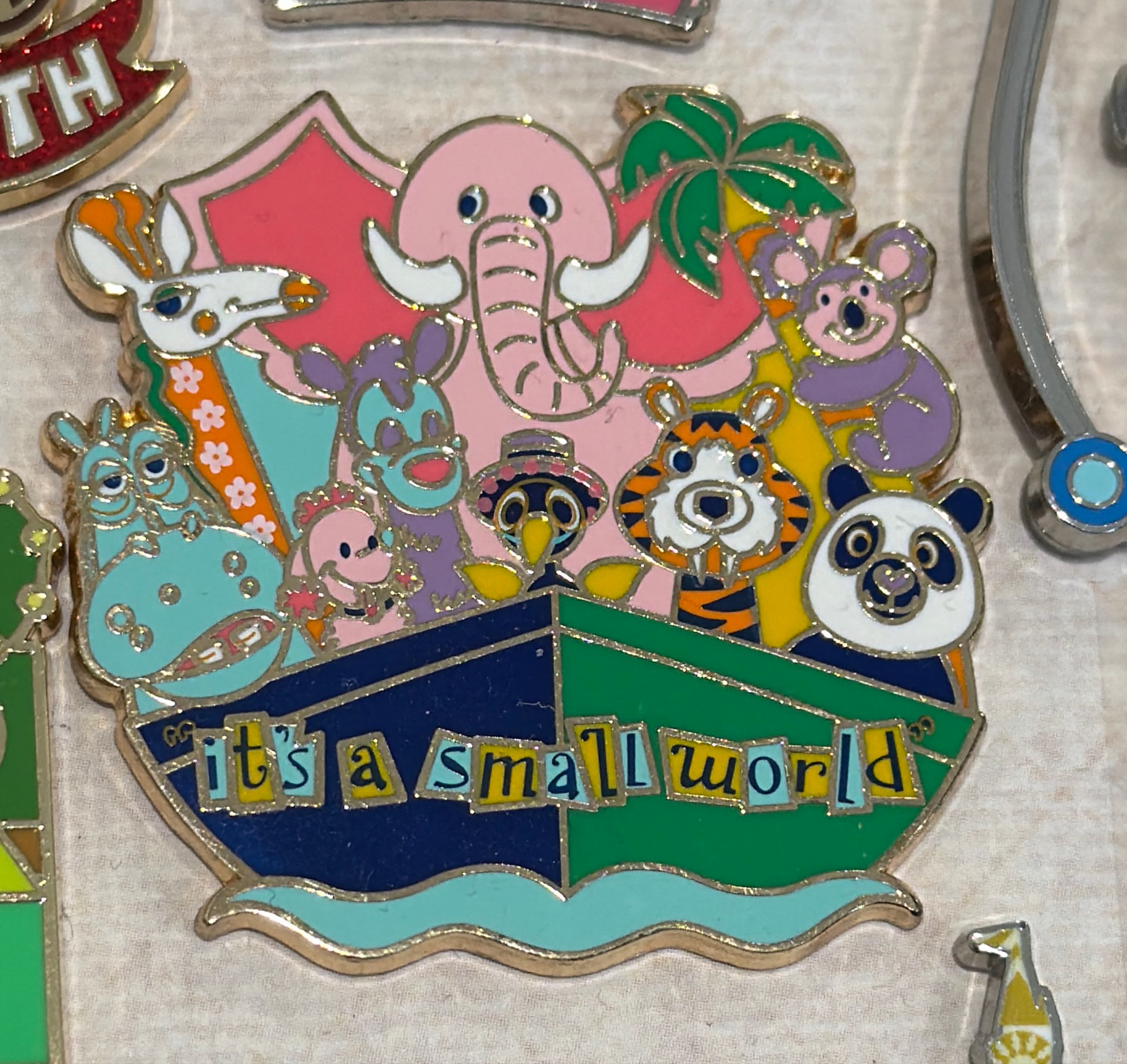 it's a small world — Animals on Boat front