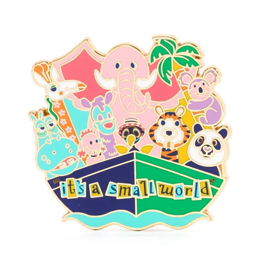It's A Small World Animals on Boat front