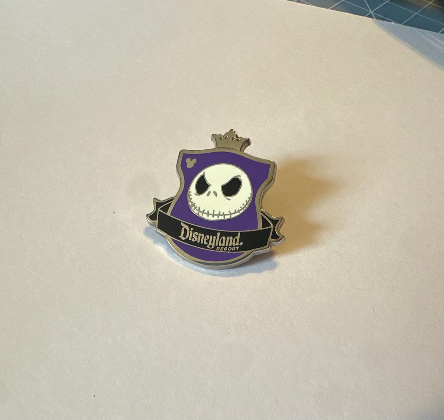 Jack Skellington - 2012 Hidden Mickey - Crest Collection front