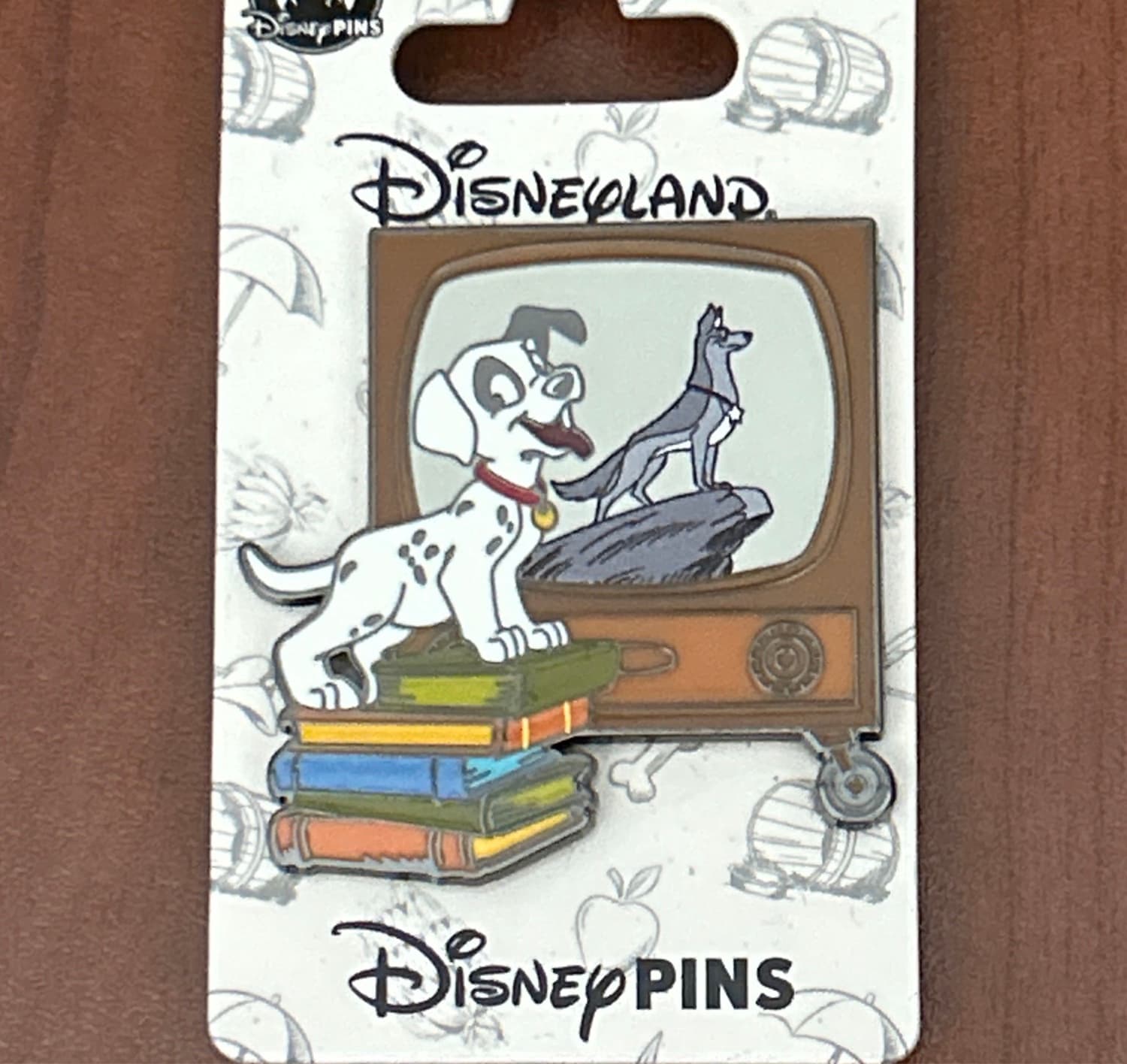 Patch Posing Like Thunderbolt on TV - 101 Dalmatians front