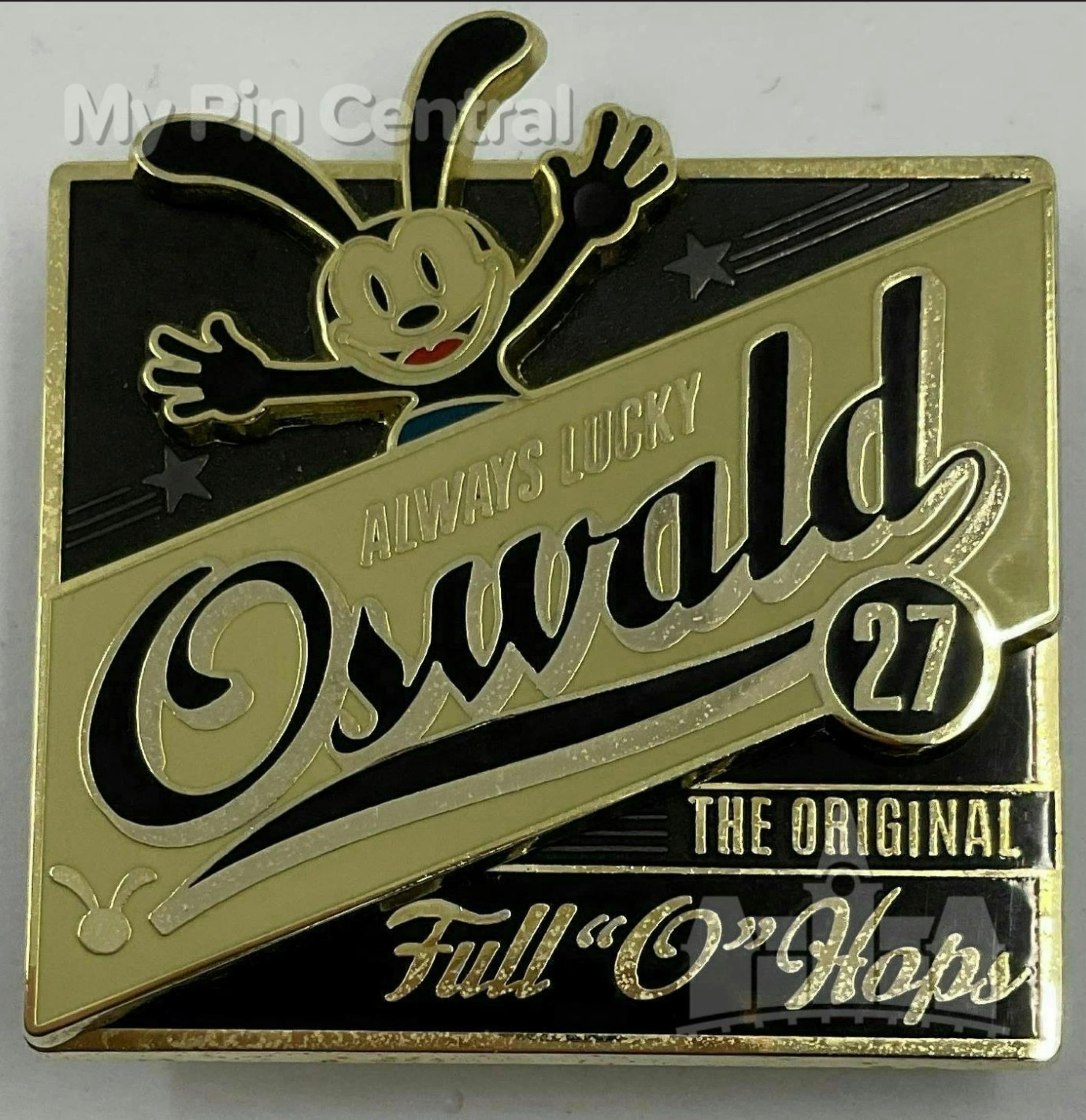 Oswald the Lucky Rabbit - Always Lucky - Full "O" Hops front