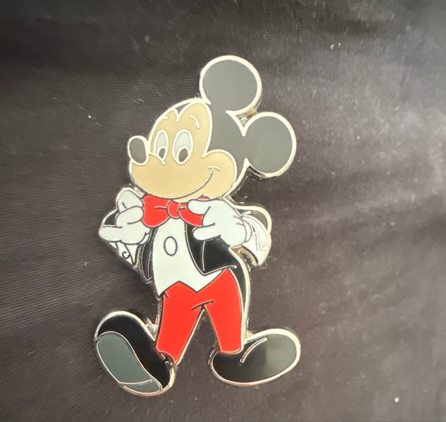 Mickey in Tuxedo with Red Bowtie front