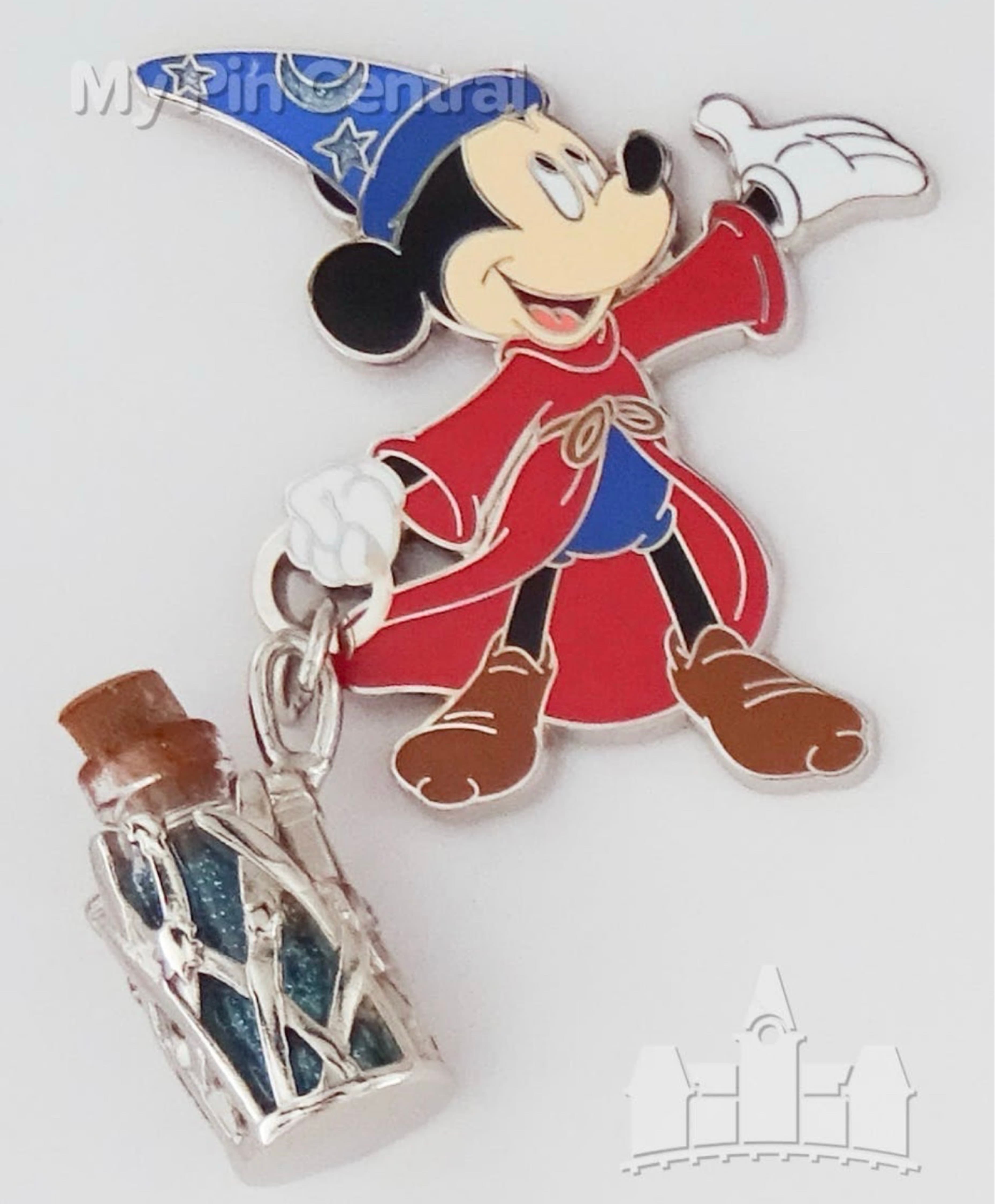 Sorcerer Mickey Mouse Dangle Bottle front