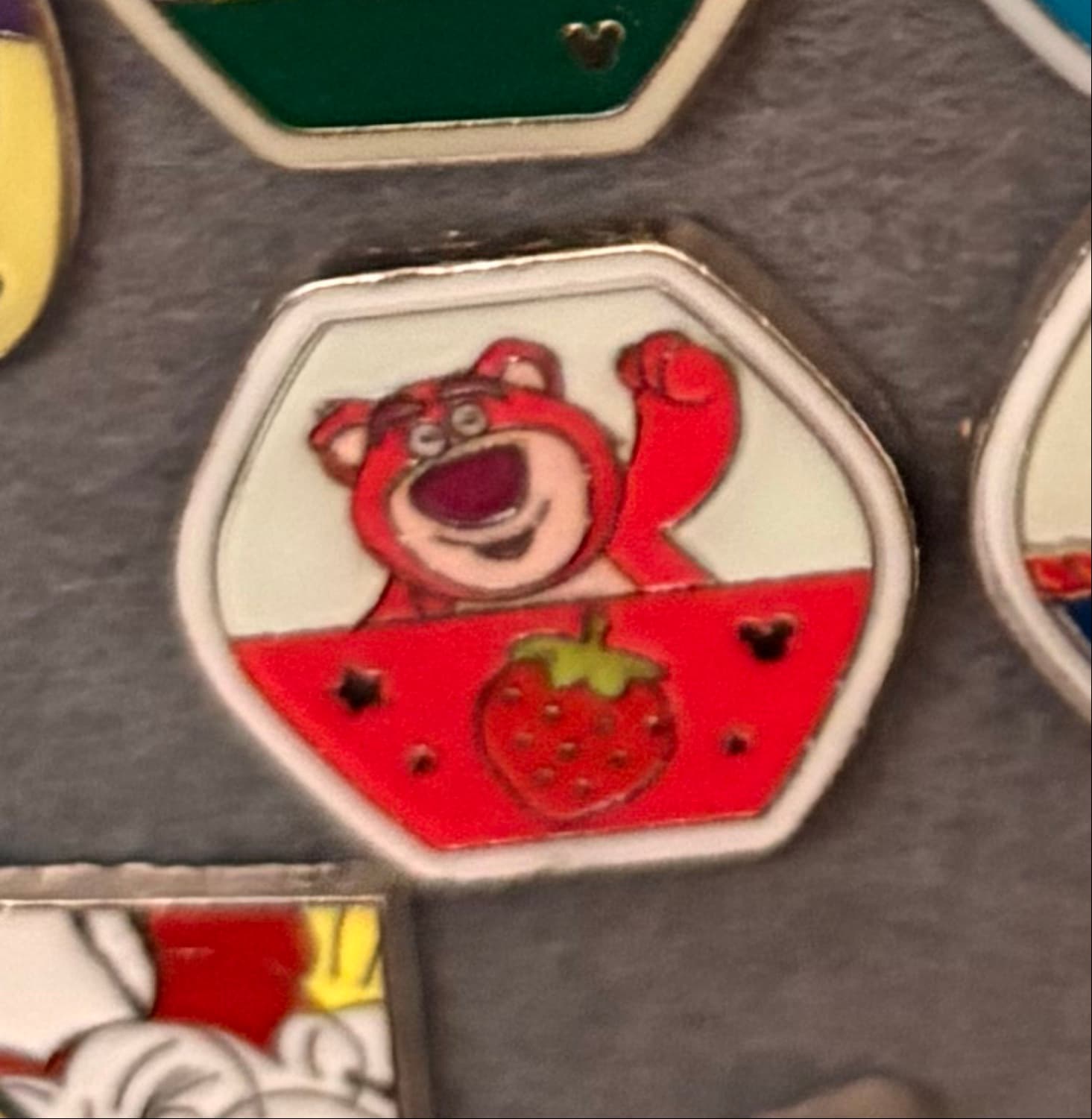 Lotso In Strawberry Hidden Mickey - Magical Ferris front