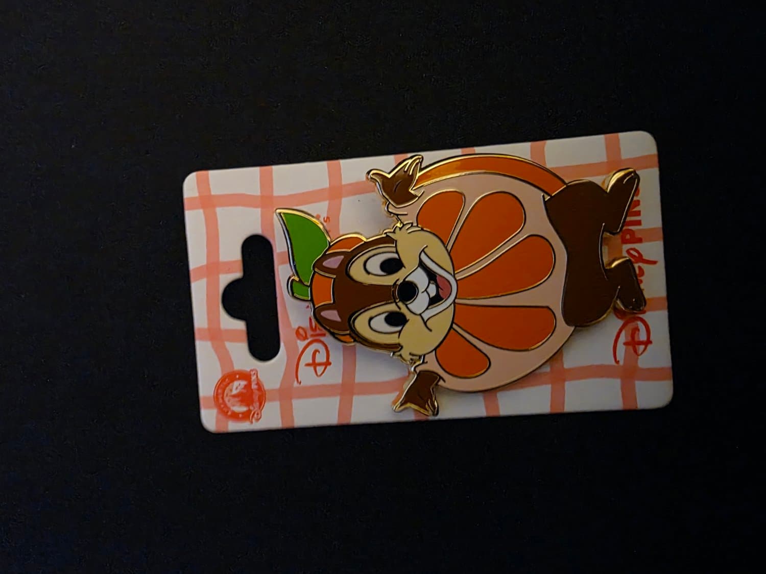 Disneyland Paris DLP Chip & Dale Fruit Characters Series Chip Orange Wedge front