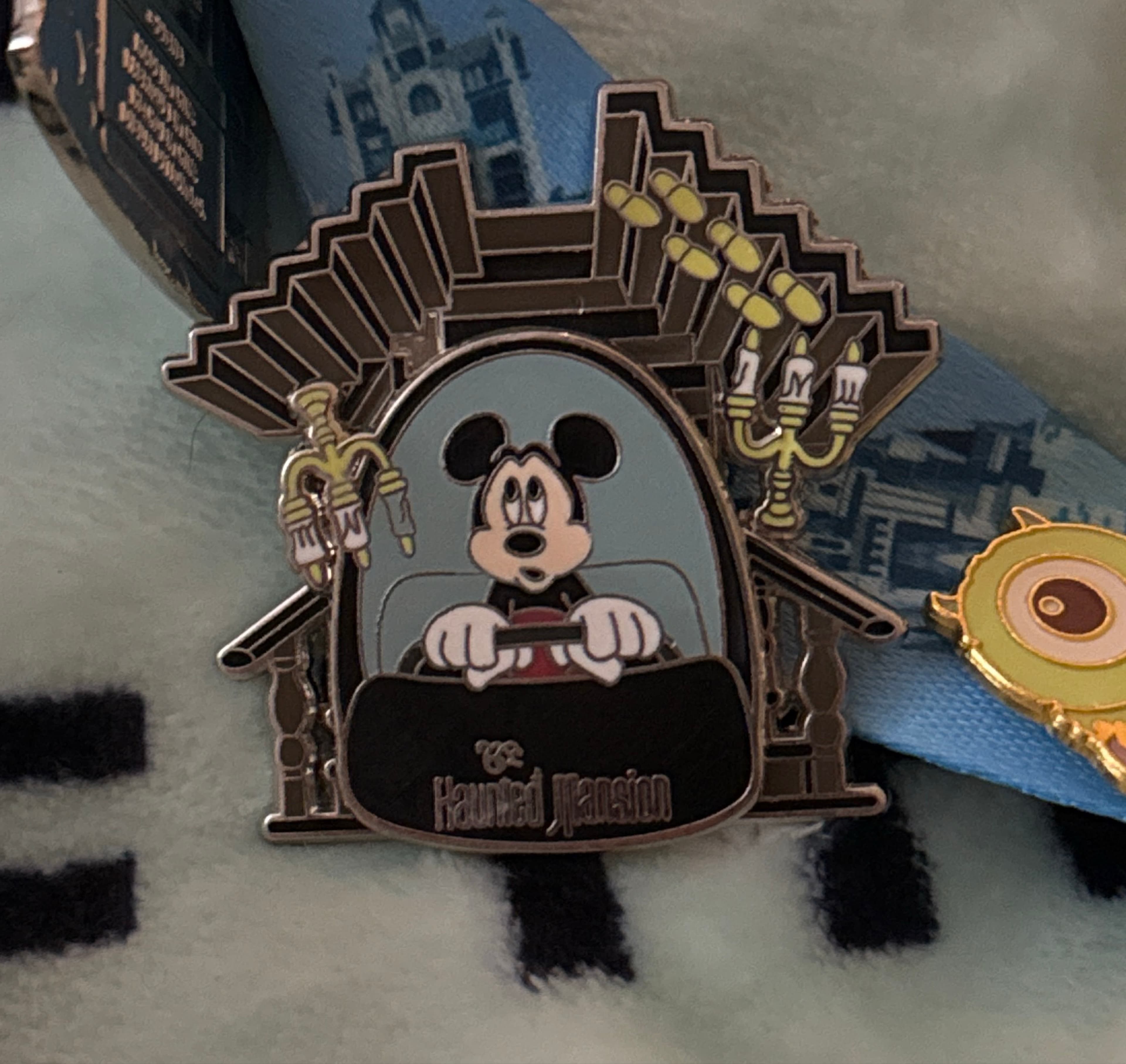Mickey Mouse in Doom Buggy in Endless Staircase - The Haunted Mansion front