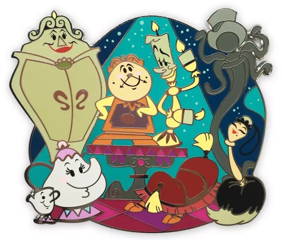 Beauty and the Beast Supporting Cast front