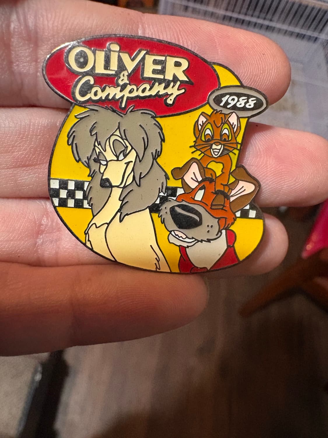 Disney Countdown to the Millennium Series #26 - Oliver and Company 1988 front