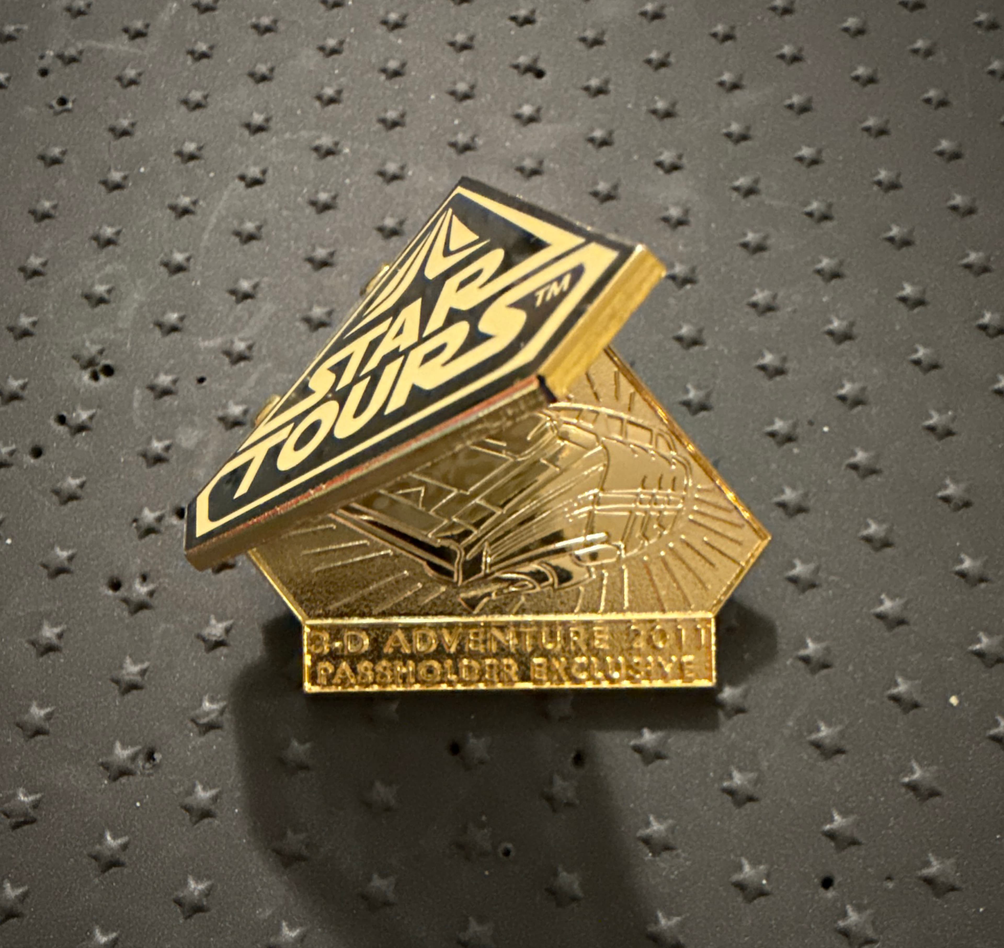 WDW - Star Tours: The Adventures Continue - Grand Opening - '3-D Adventure 2011 Passholder Exclusive' Pin front