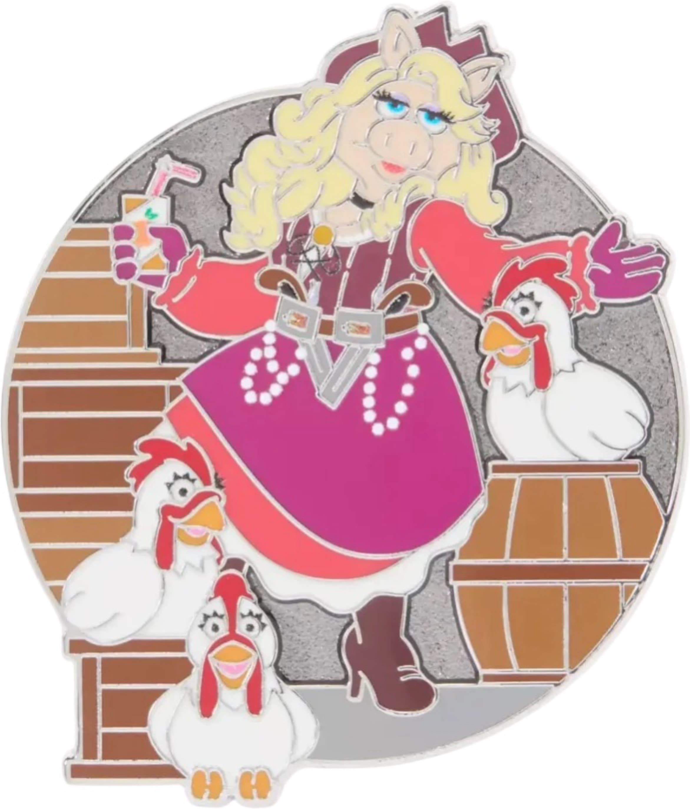 The Muppets Miss Piggy as Red from Pirates of the Caribbean front