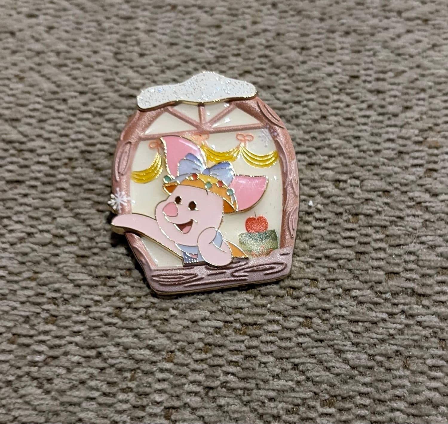 Winnie the Pooh Winter 2025 Mystery - Window - Piglet front