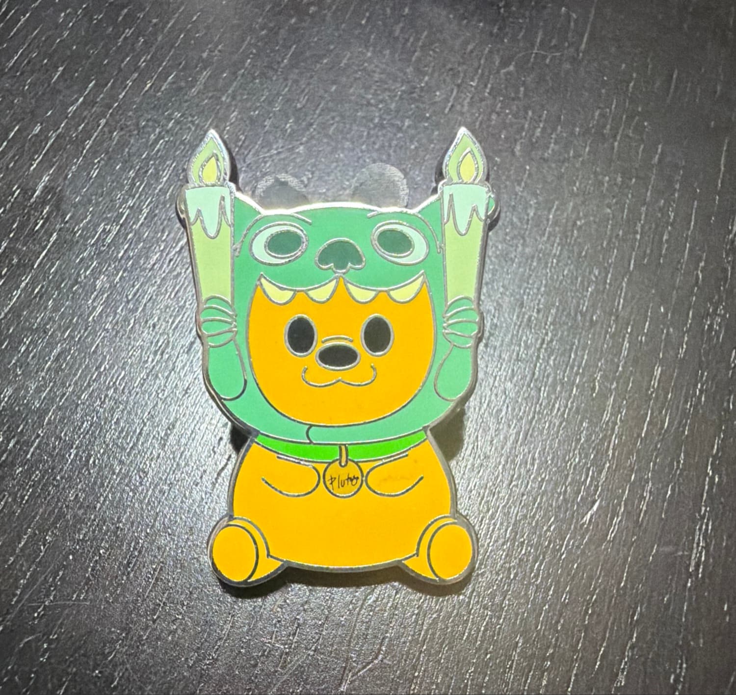 Pluto with Gargoyle Hat front