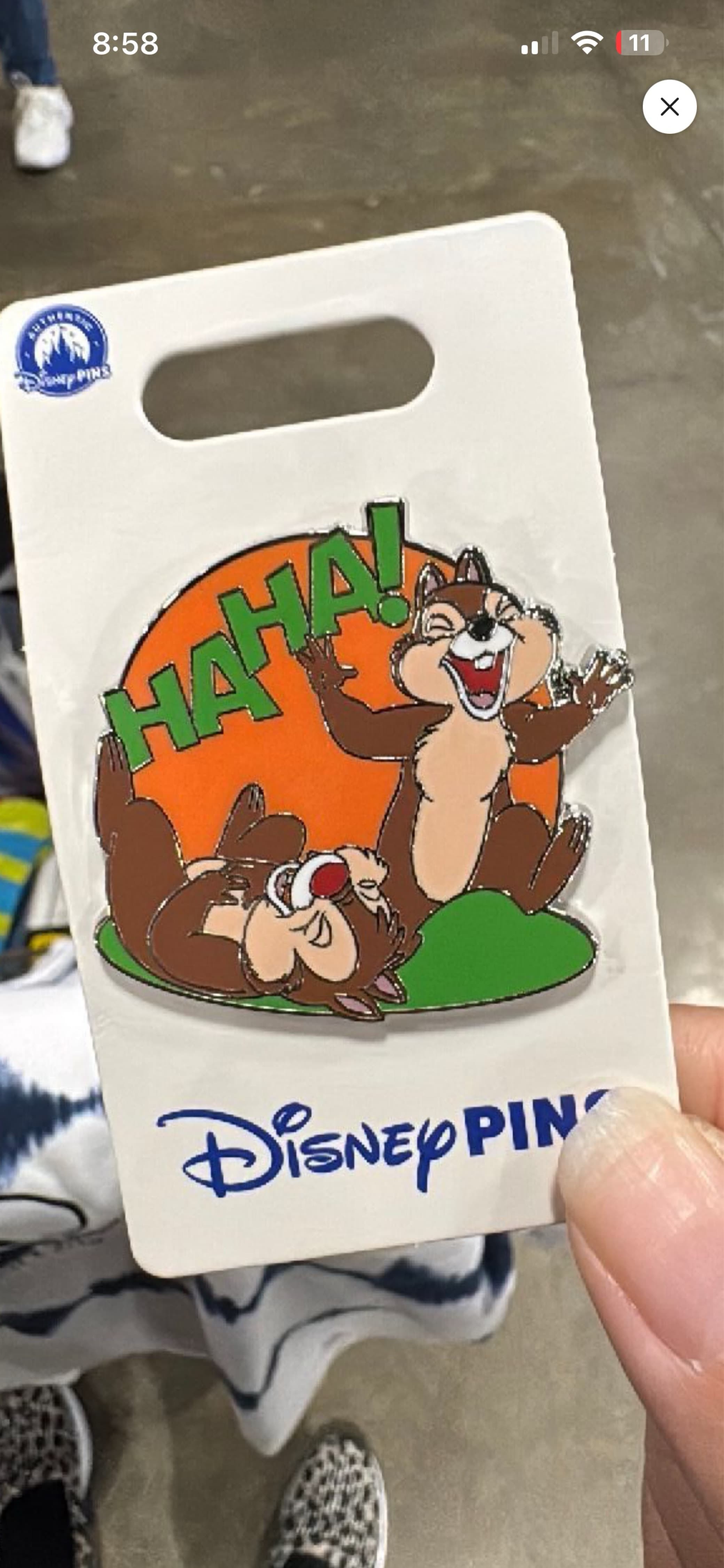 Chip 'n' Dale Rolling Laughter - HAHA! front