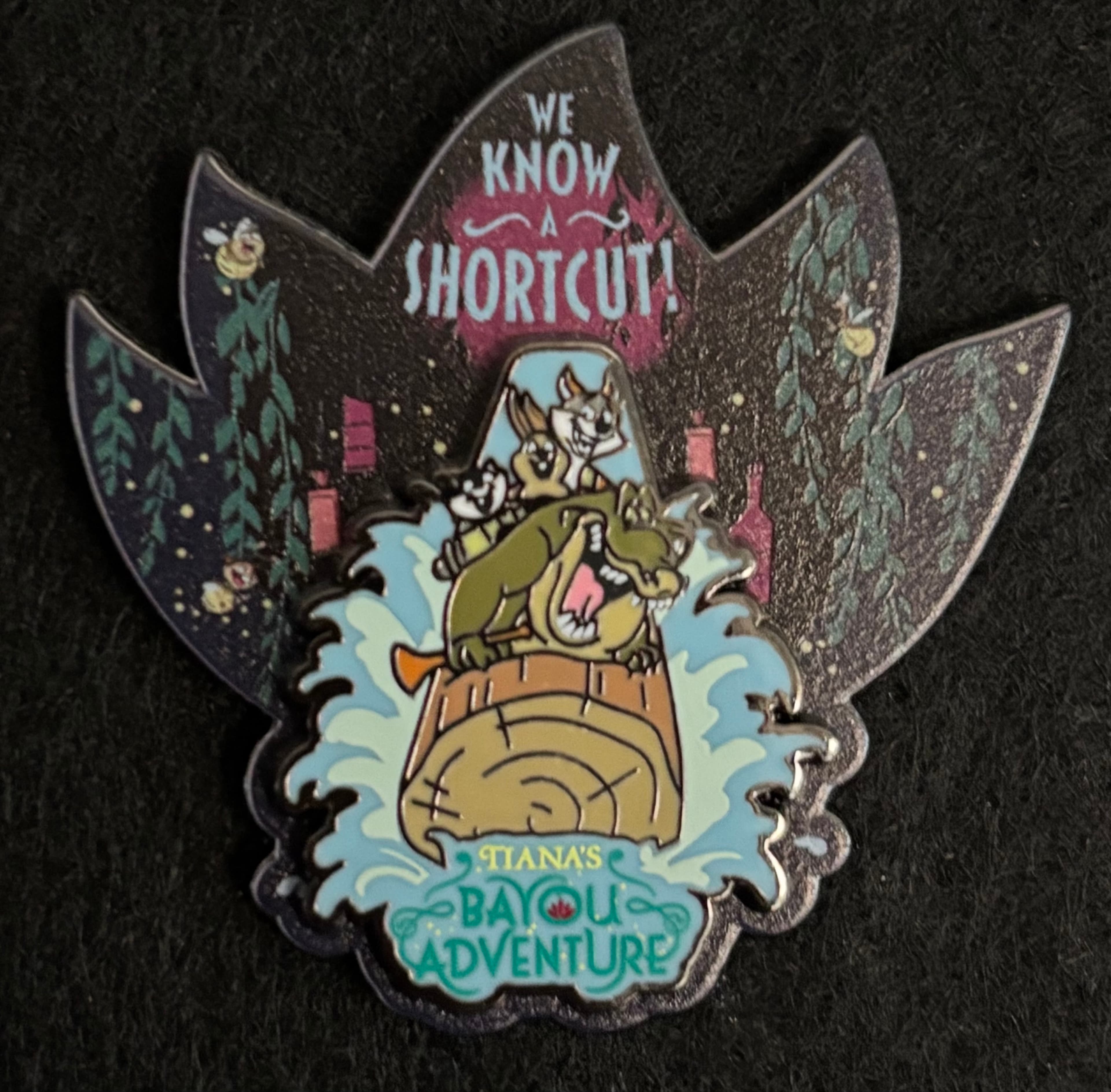Tiana’s Bayou Adventure - Shortcut Pin front