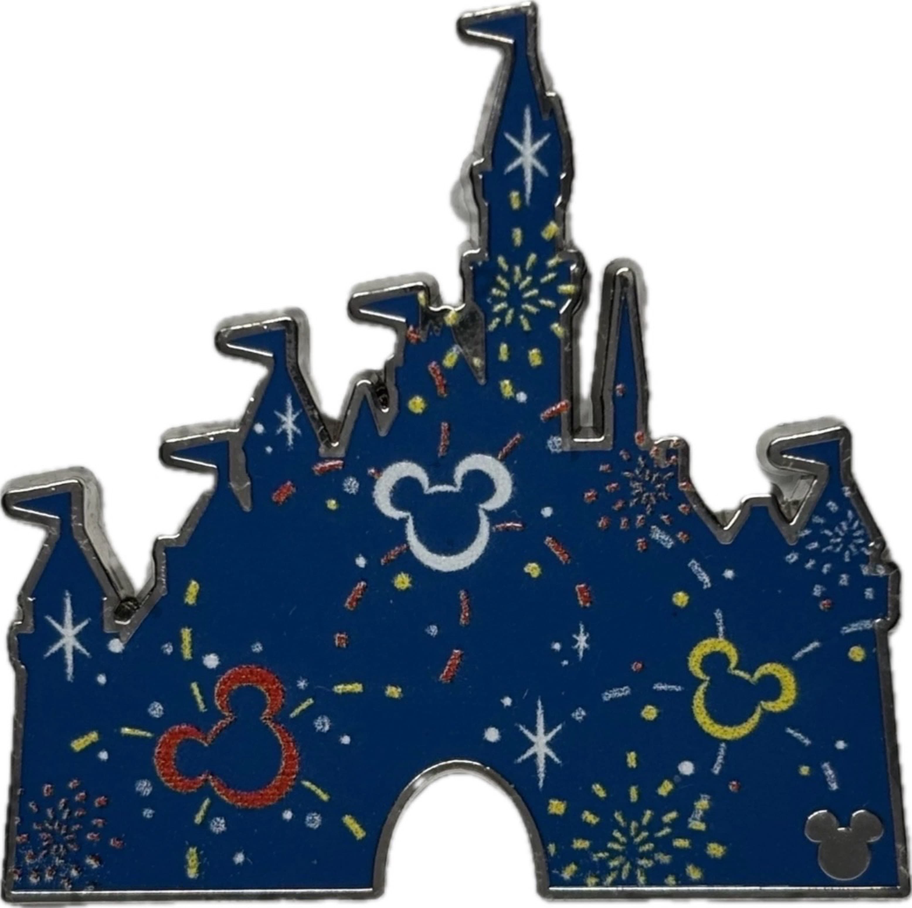 Mickey Mouse Fireworks Sleeping Beauty Castle front