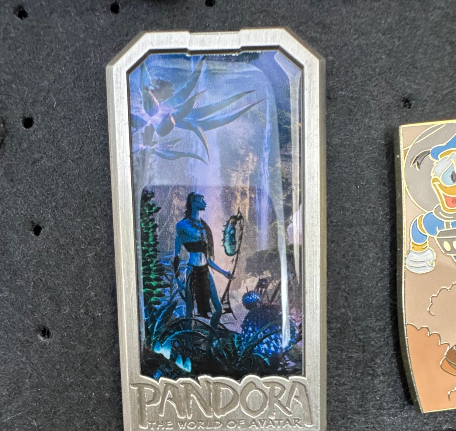 Na'vi Profile Poster Style - Pandora The World of Avatar Pin front