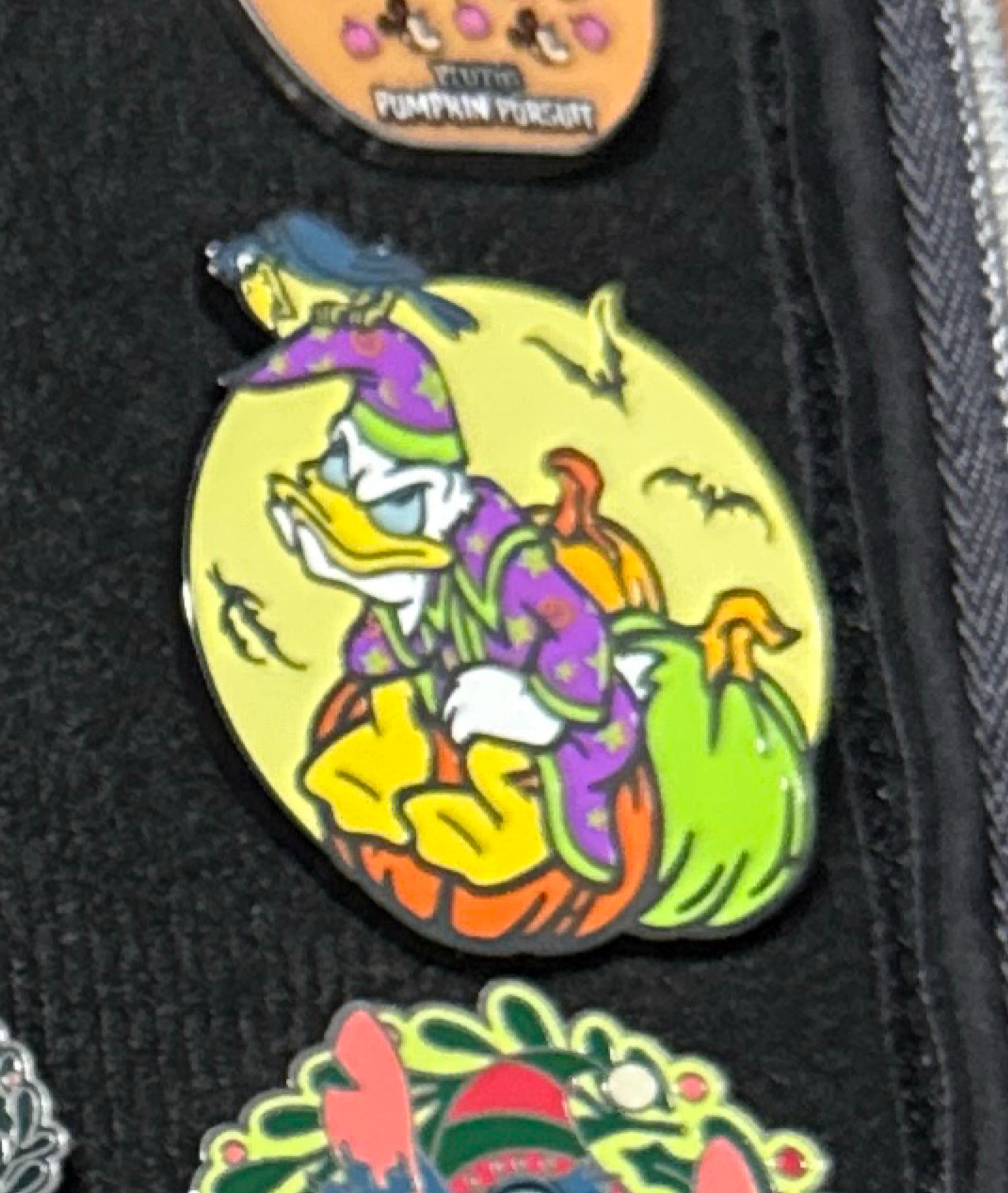 Donald Duck Wizard Halloween Pin 2024 front
